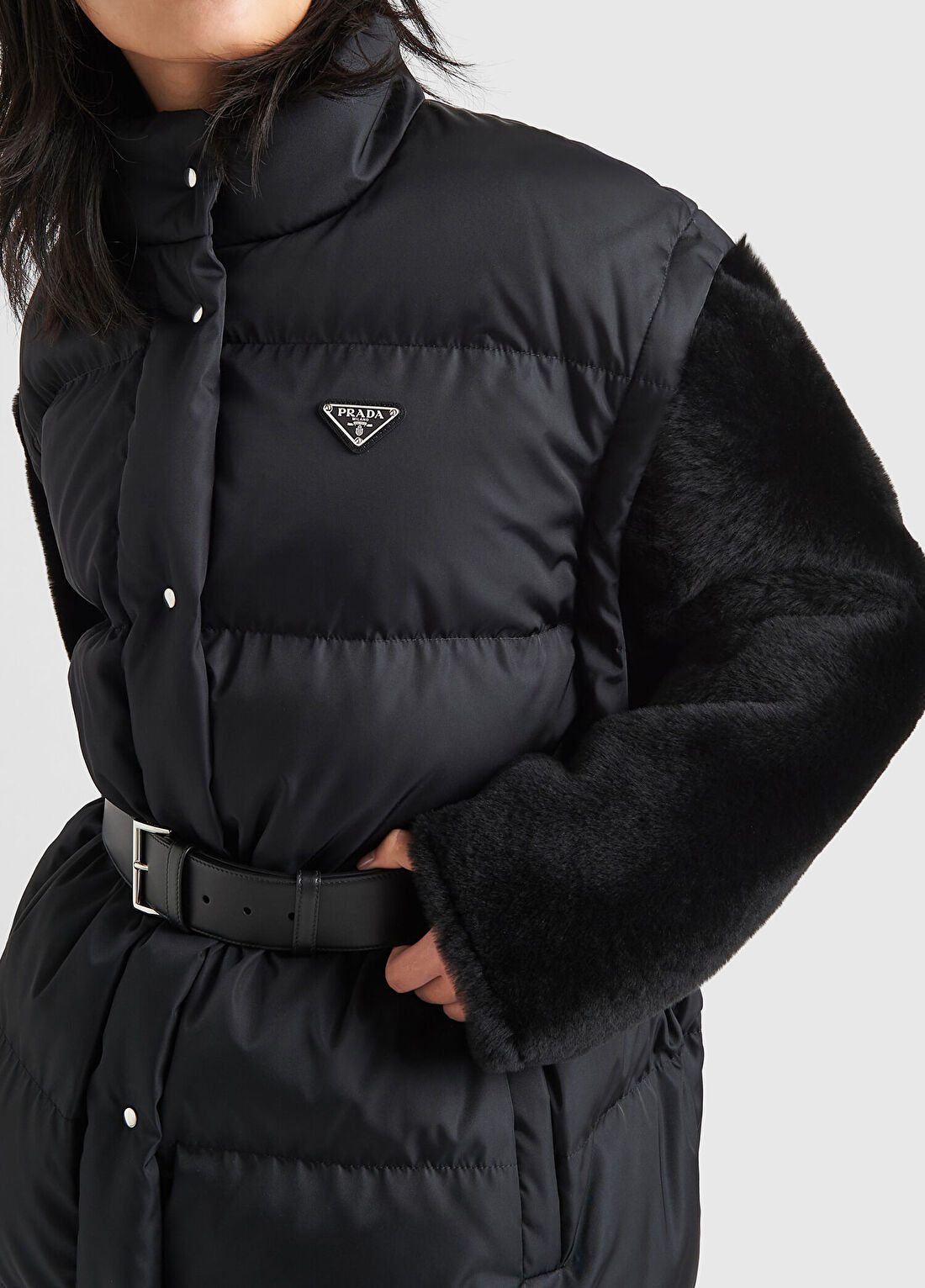 Prada Re-Nylon Şişme Mont görsel 4