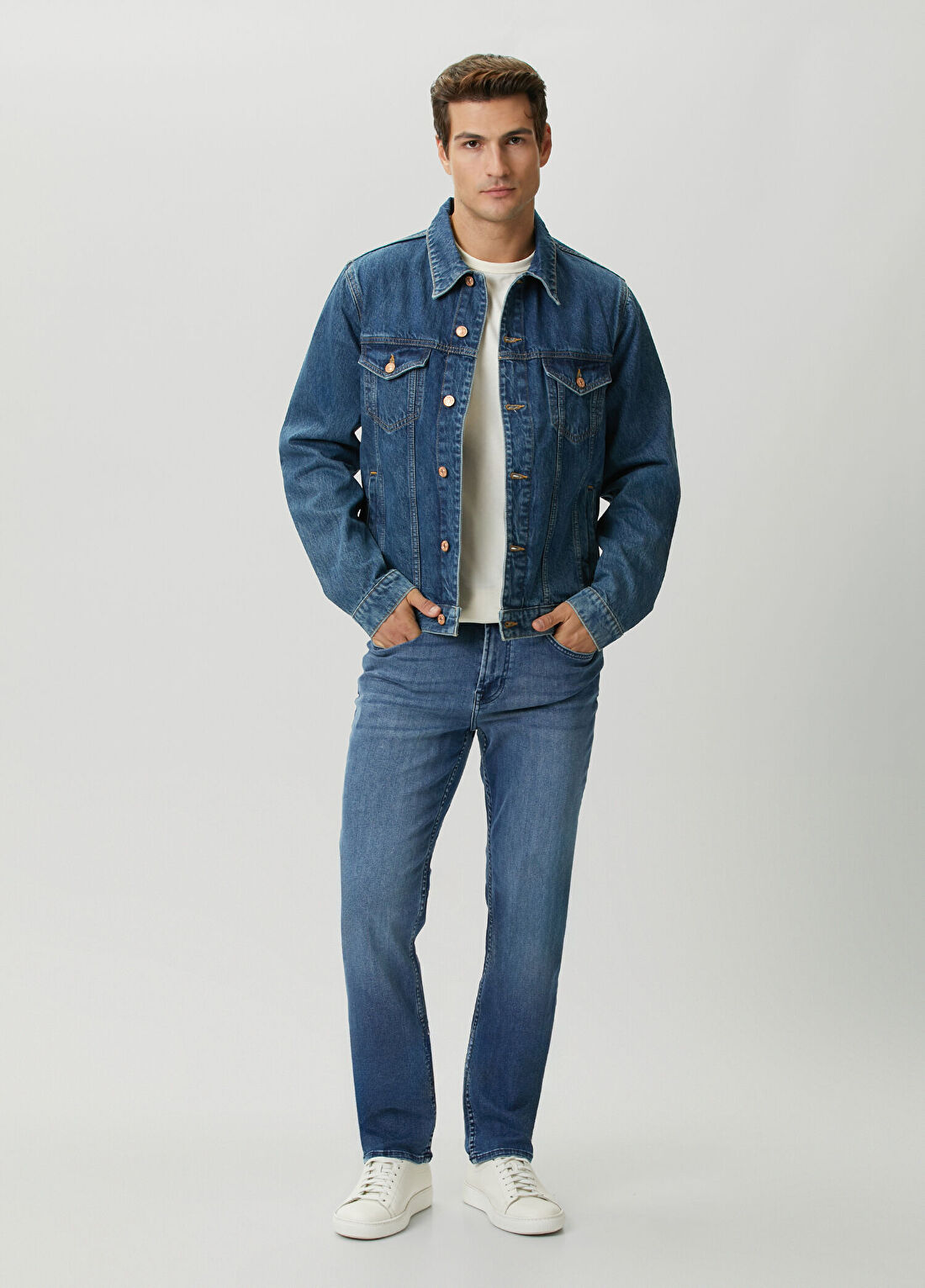 7 For All Mankind Slimmy Açık Mavi Jean Pantolon