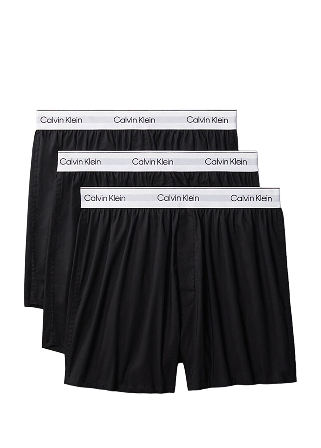 Calvin Klein Siyah 3lü Boxer Seti