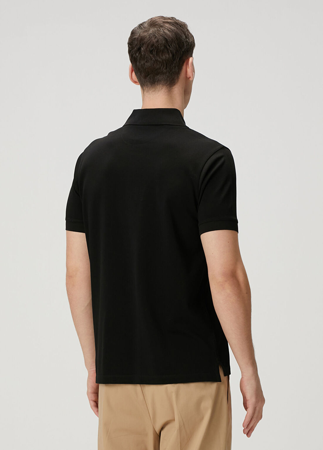 Paul Smith Siyah Polo Yaka T-shirt görsel 4