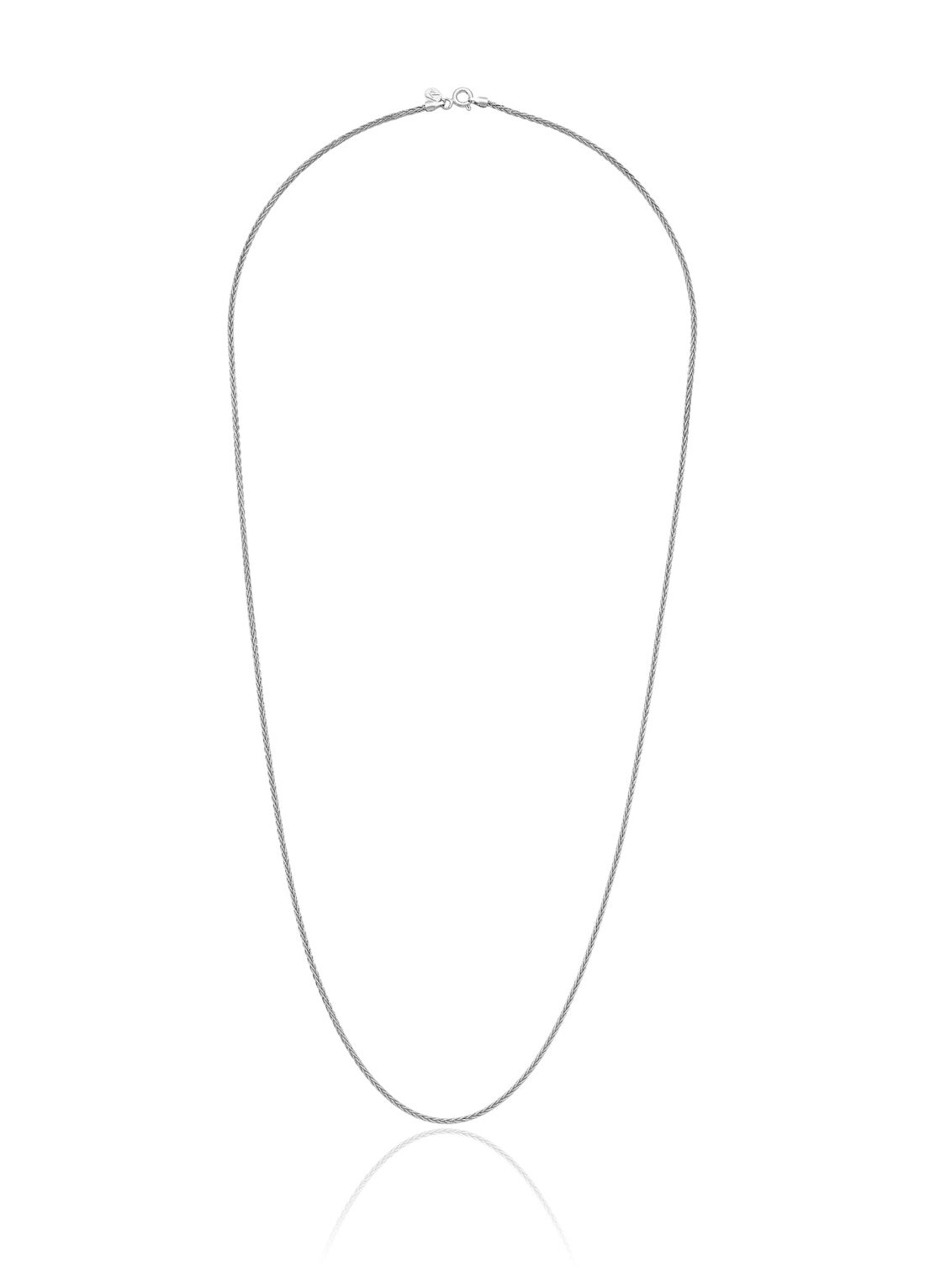 Melie Jewelry Serpent 925 Ayar Gümüş Erkek Zincir Kolye