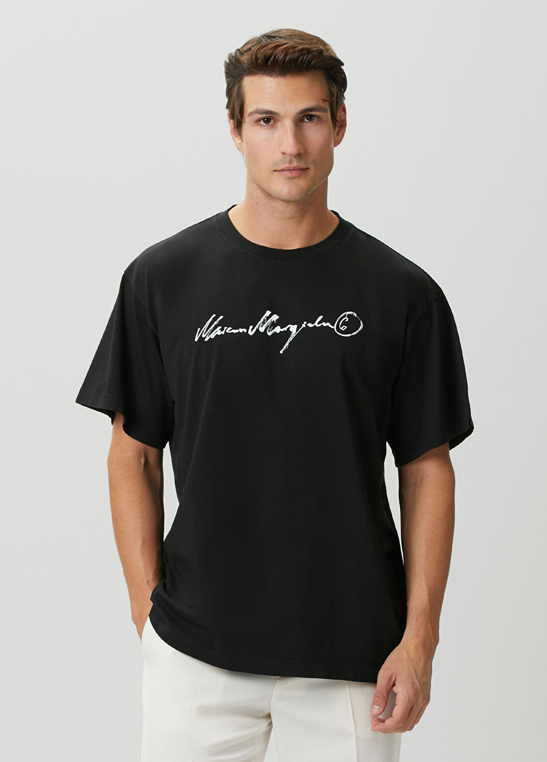 MM6 Maison Margiela Siyah T-shirt