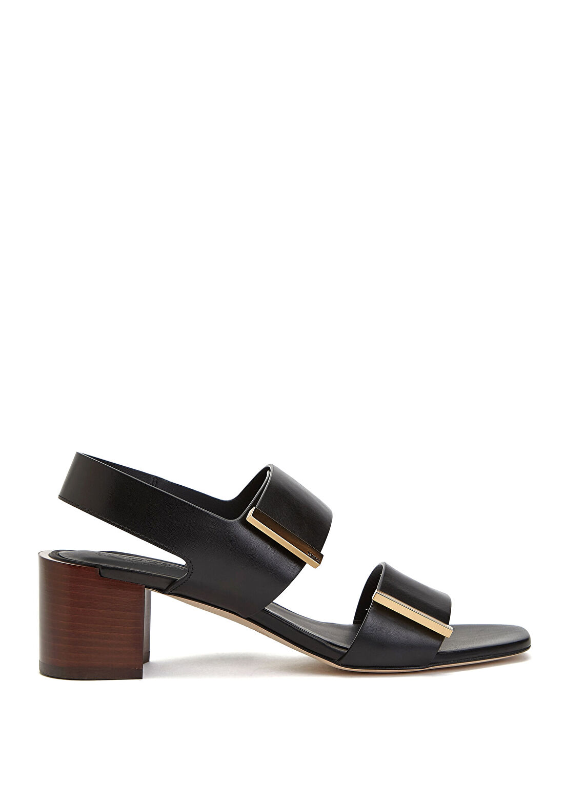 Tod's Siyah Kadın Deri Sandalet