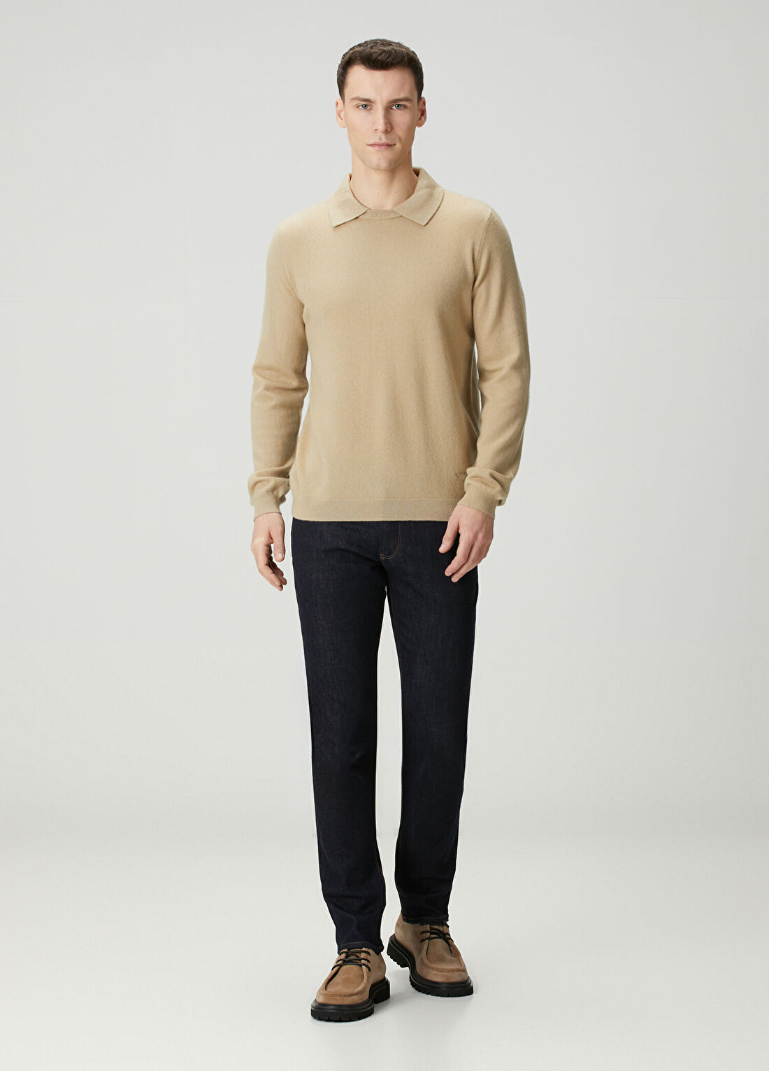 Emporio Armani J06 Slim Fit Lacivert Jean Pantolon