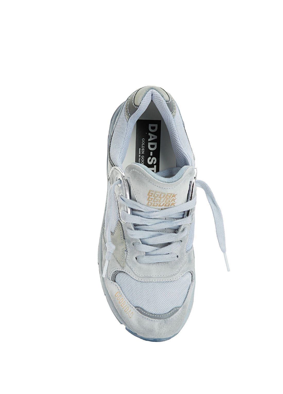 Golden Goose Mavi Kadın Deri Sneaker görsel 4