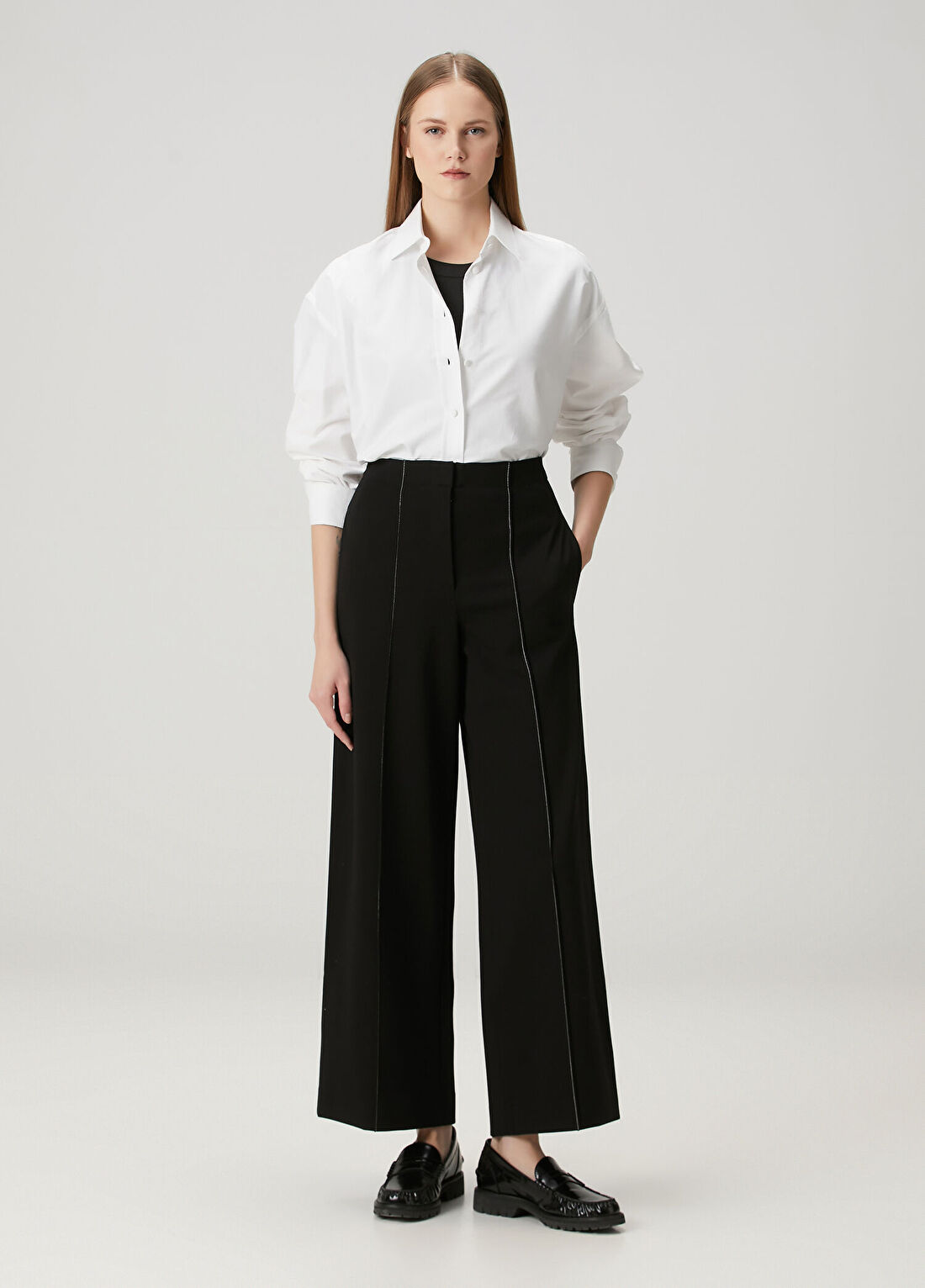 Rag&Bone Irina Siyah Pantolon