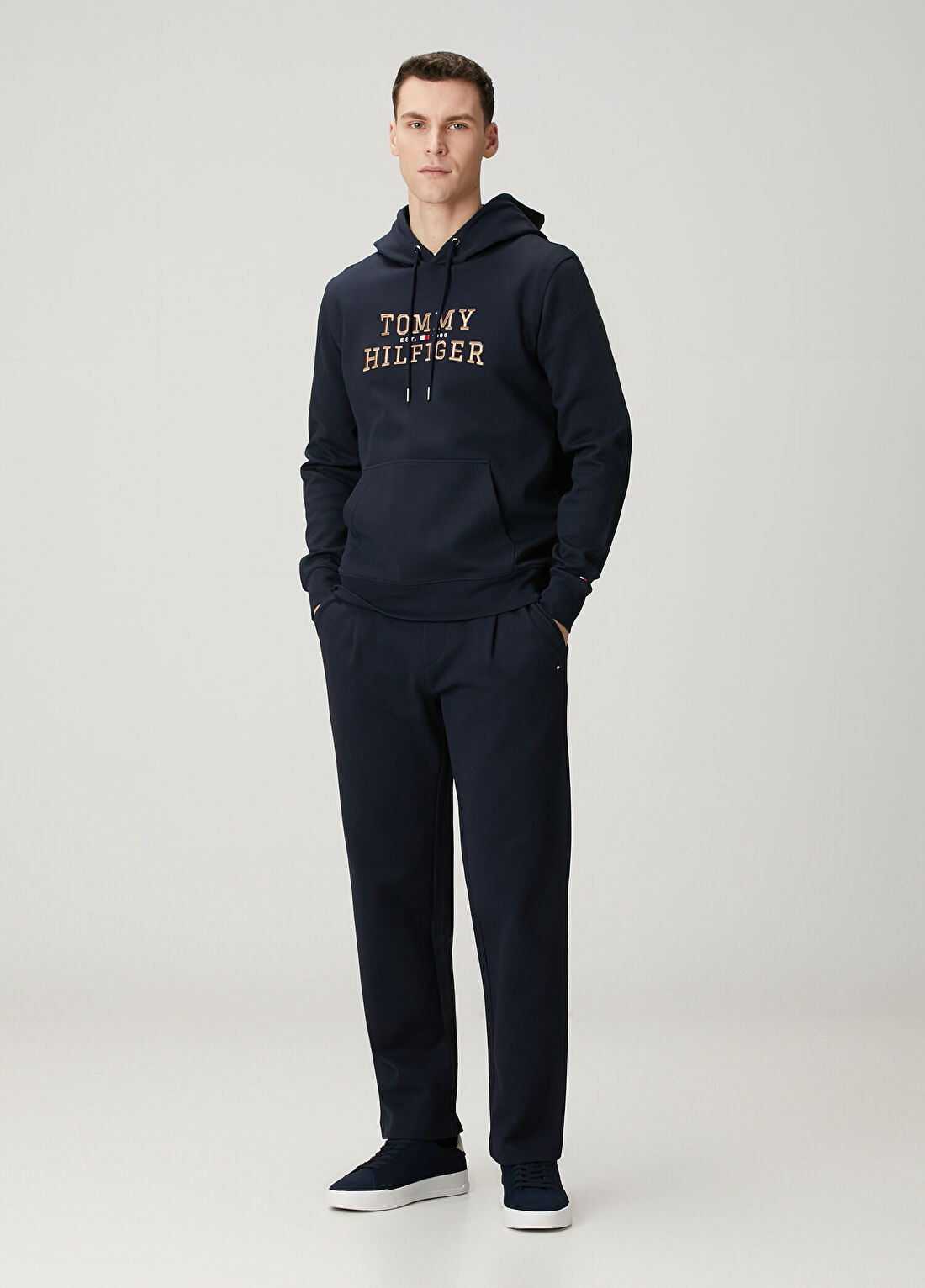 Tommy Hilfiger Essential Mavi Eşofman Altı