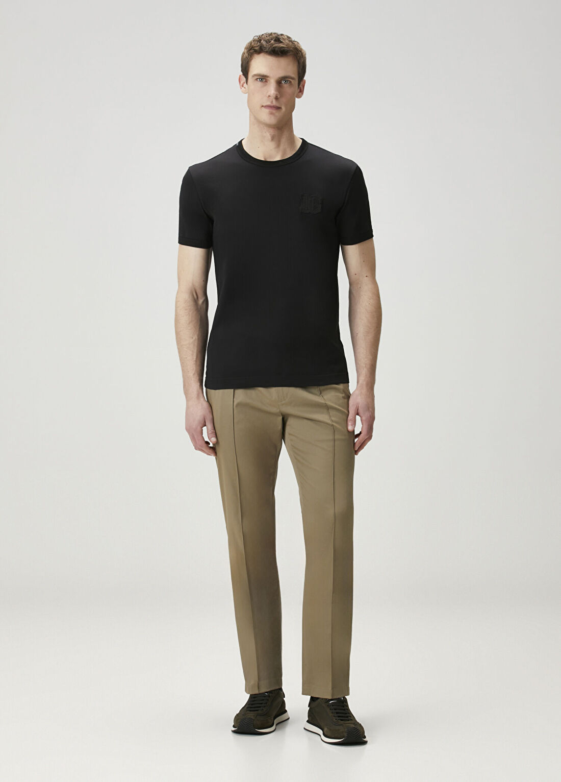 Dolce&Gabbana Bej Beli Kordonlu Pantolon