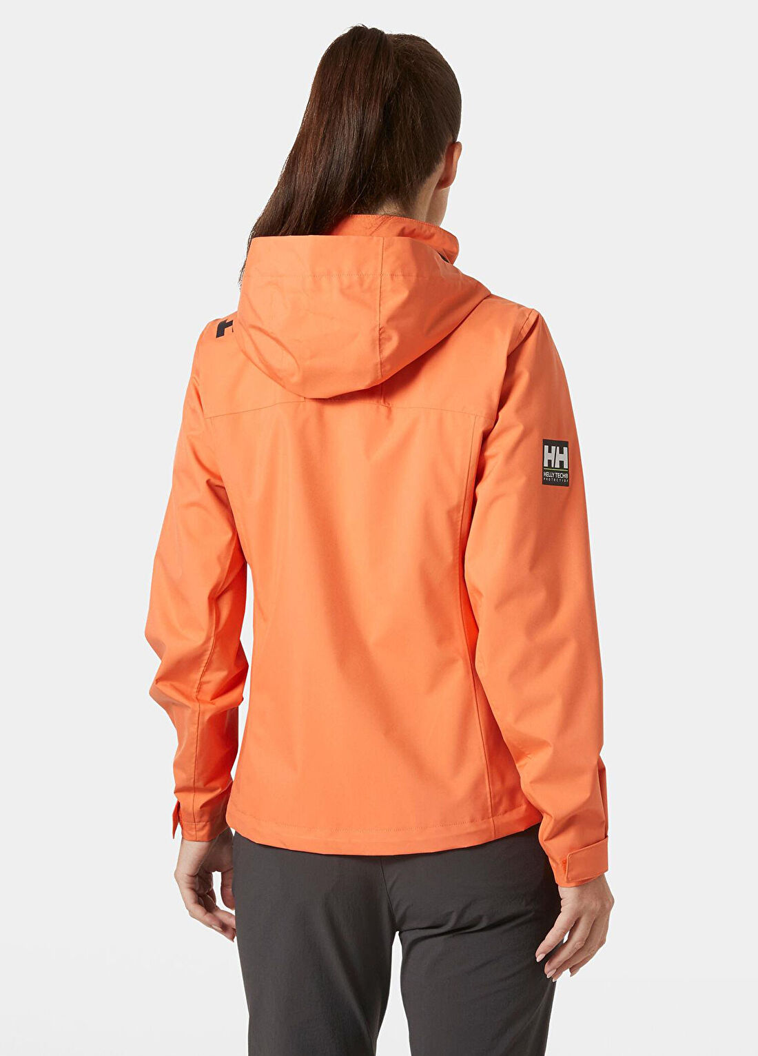 Helly Hansen W Crew Hooded Bonfire Kadın Mont 2.0 görsel 3