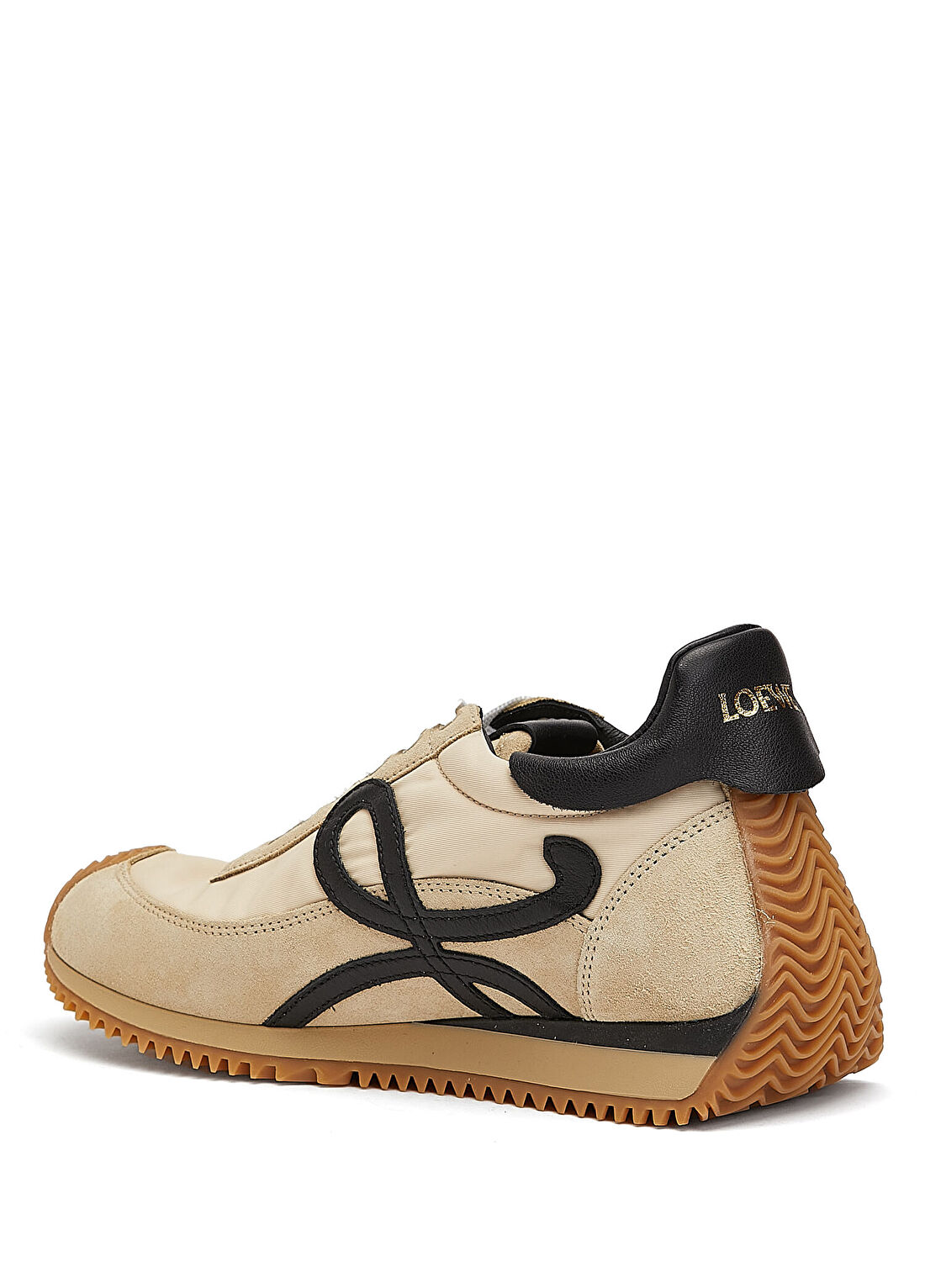 Loewe Flow Runner 2.0 Bej Kadın Deri Sneaker görsel 3