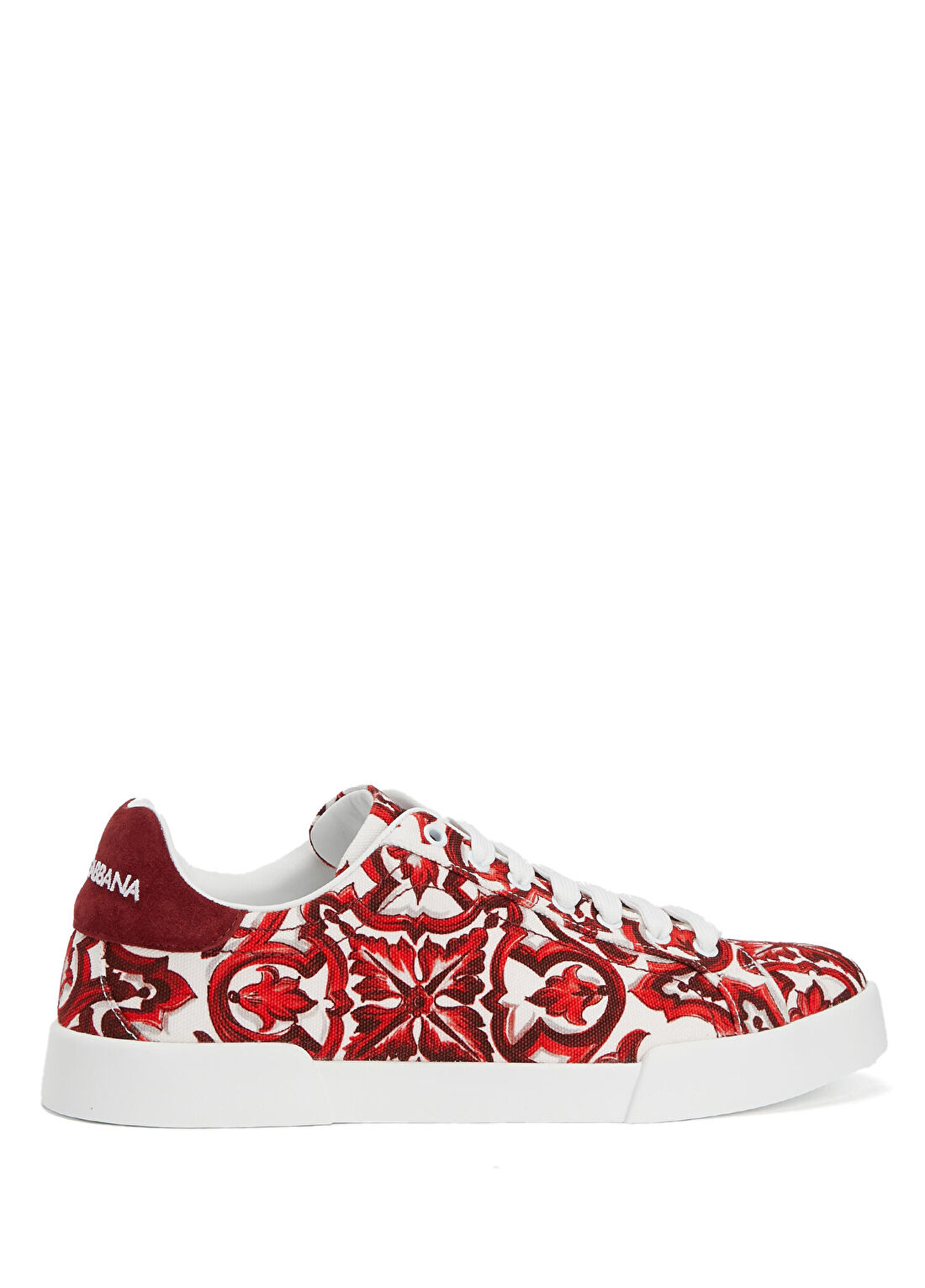 Dolce&Gabbana Majolica Kırmızı Erkek Sneaker