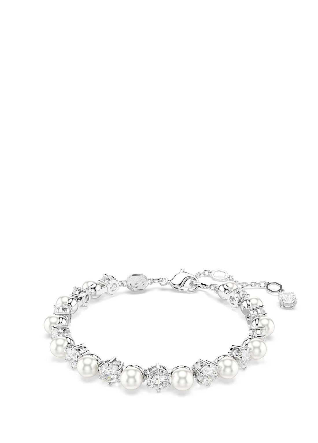 Swarovski Matrıx Tb Pearl Whıte Rhs M Kadın Bileklik