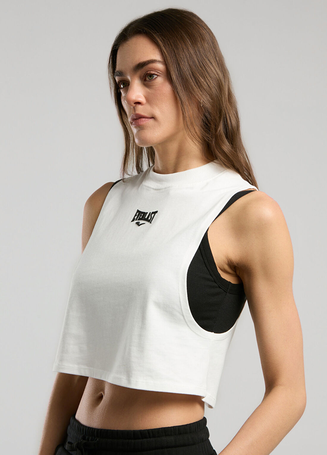 Everlast Ever Essentials Beyaz Kadın Spor Atlet görsel 3
