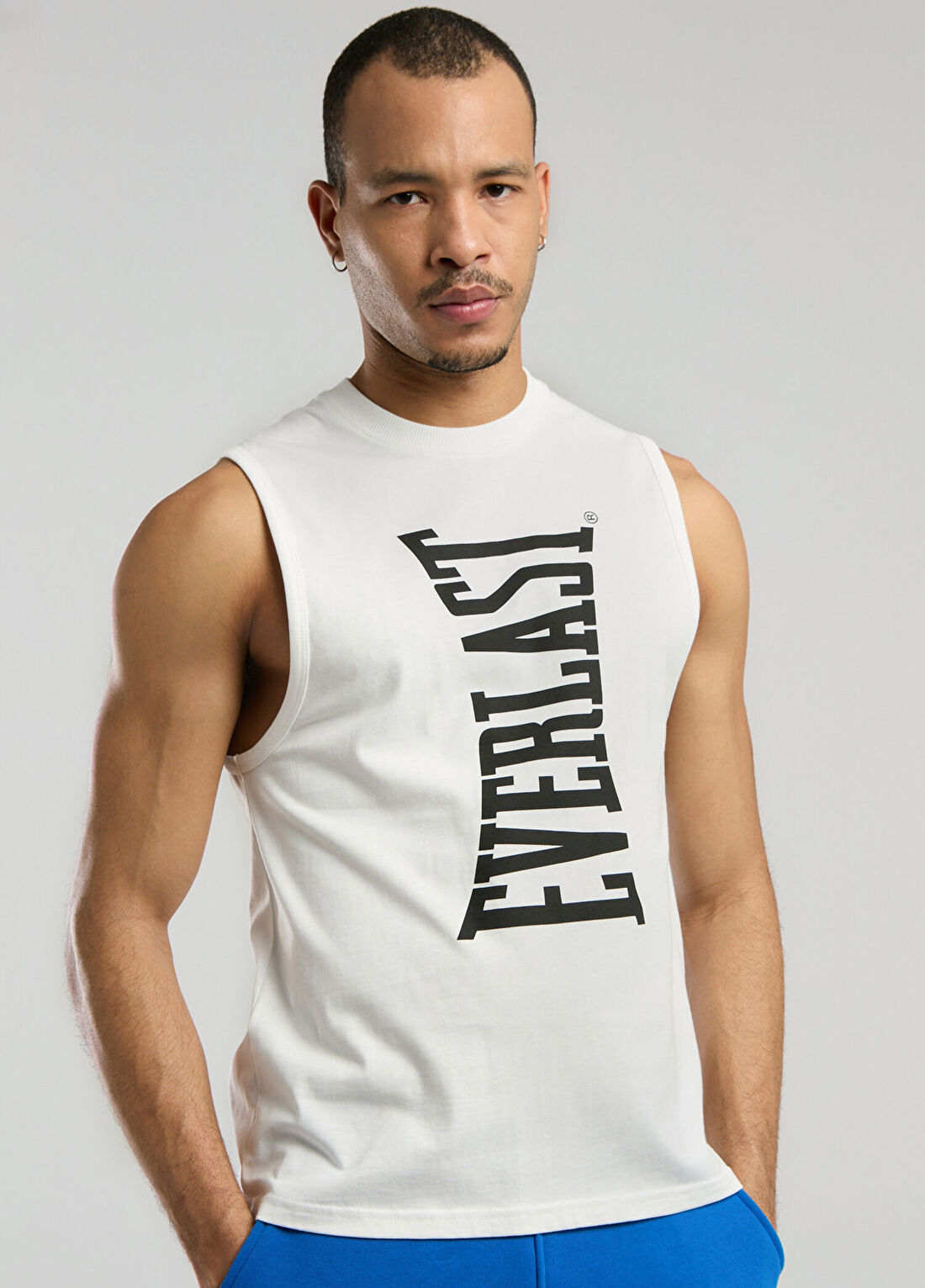 Everlast Ever Classics Regular Beyaz Erkek Spor Atlet görsel 2