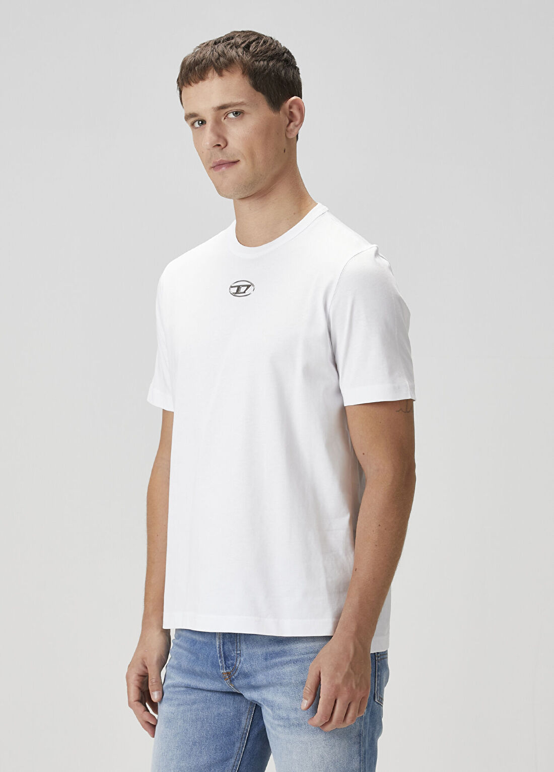 Diesel Beyaz T-shirt görsel 3