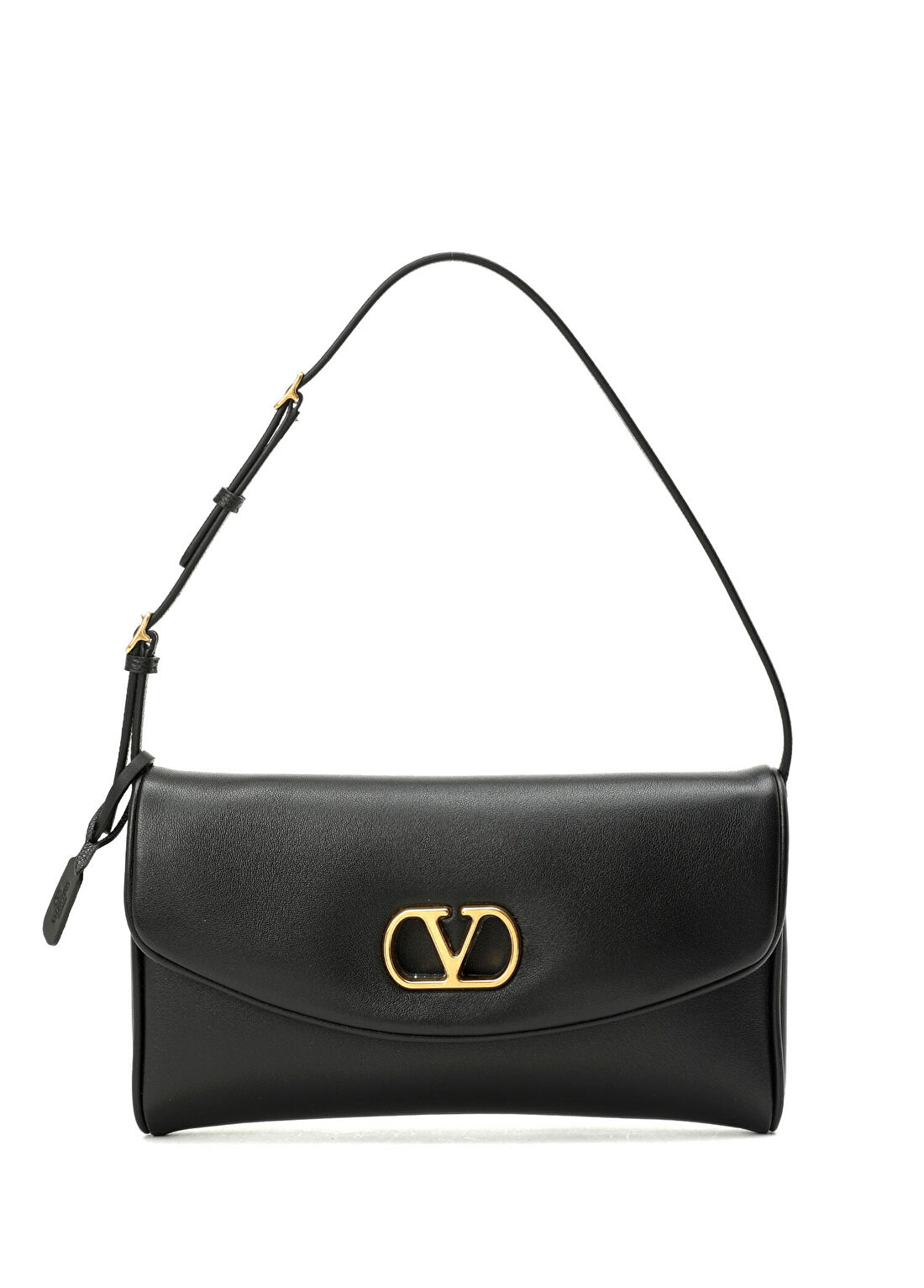 Valentino Garavani Small VLogo Siyah Kadın Deri Çanta