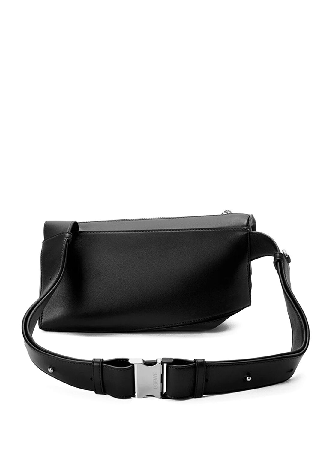 Loewe Puzzle Featherlight Siyah Erkek Deri Çanta görsel 4