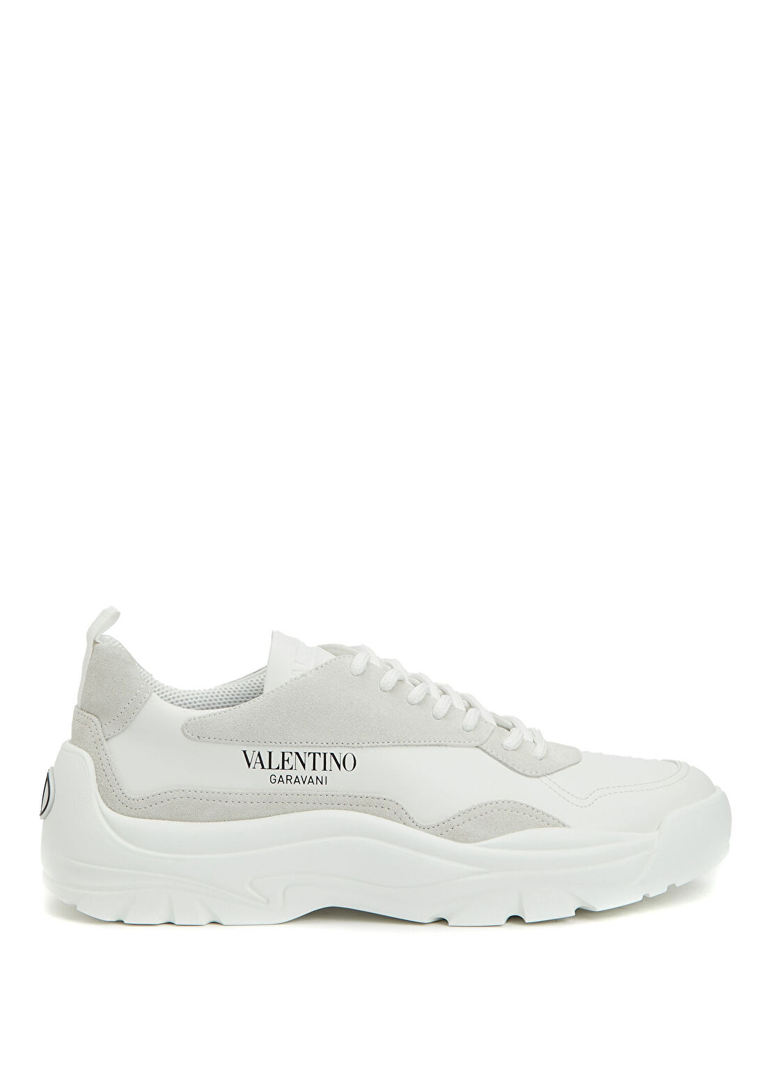Valentino Garavani Beyaz Erkek Deri Sneaker