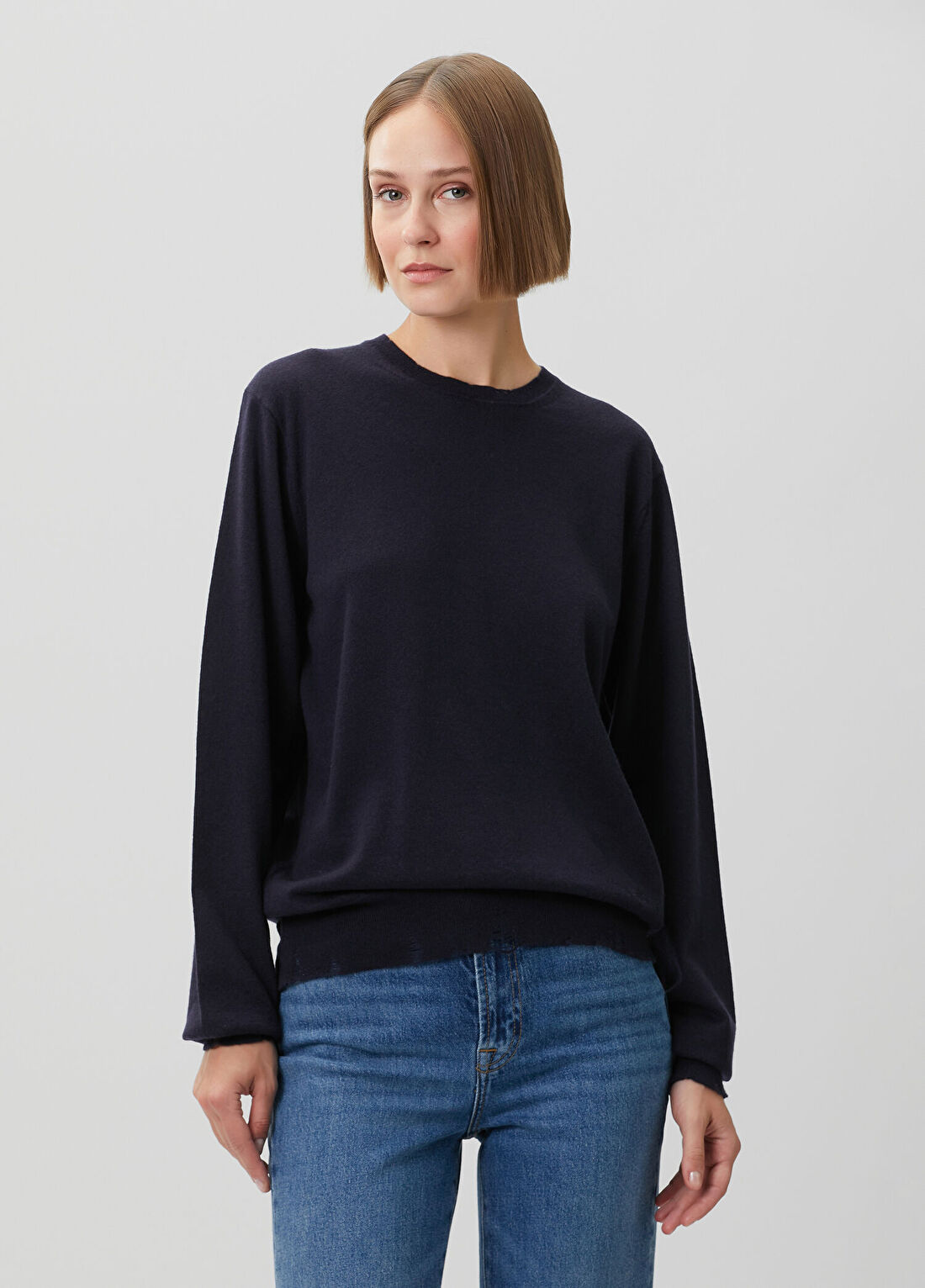 Stella McCartney Lacivert Yün Triko