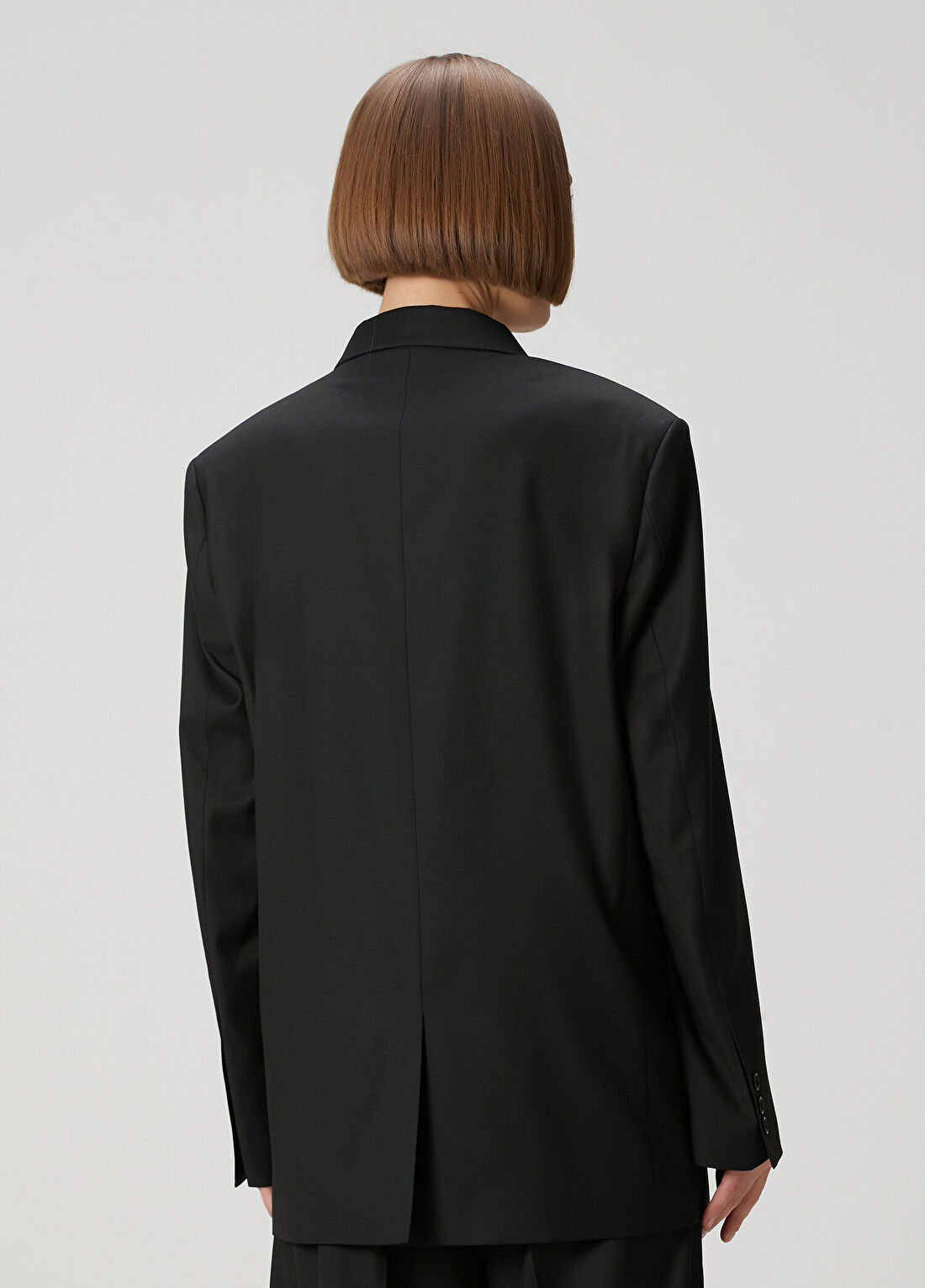Studio Cut Siyah Blazer görsel 4
