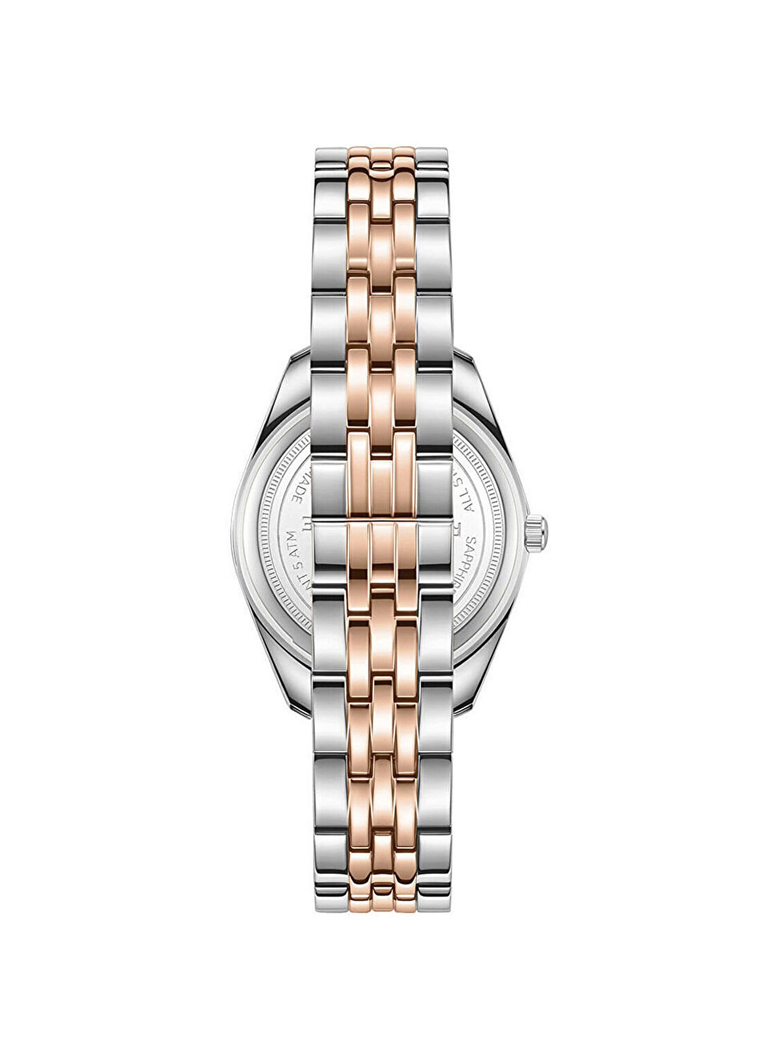 Roche Montre RML7000-03 Metalik Gri Rose Gold Çelik Kadın Kol Saati görsel 4