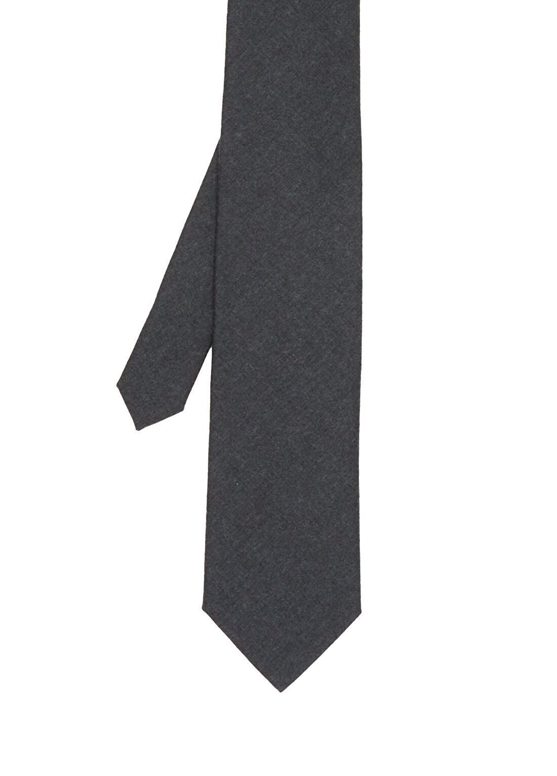 Beymen Collection Antrasit Yün Kravat