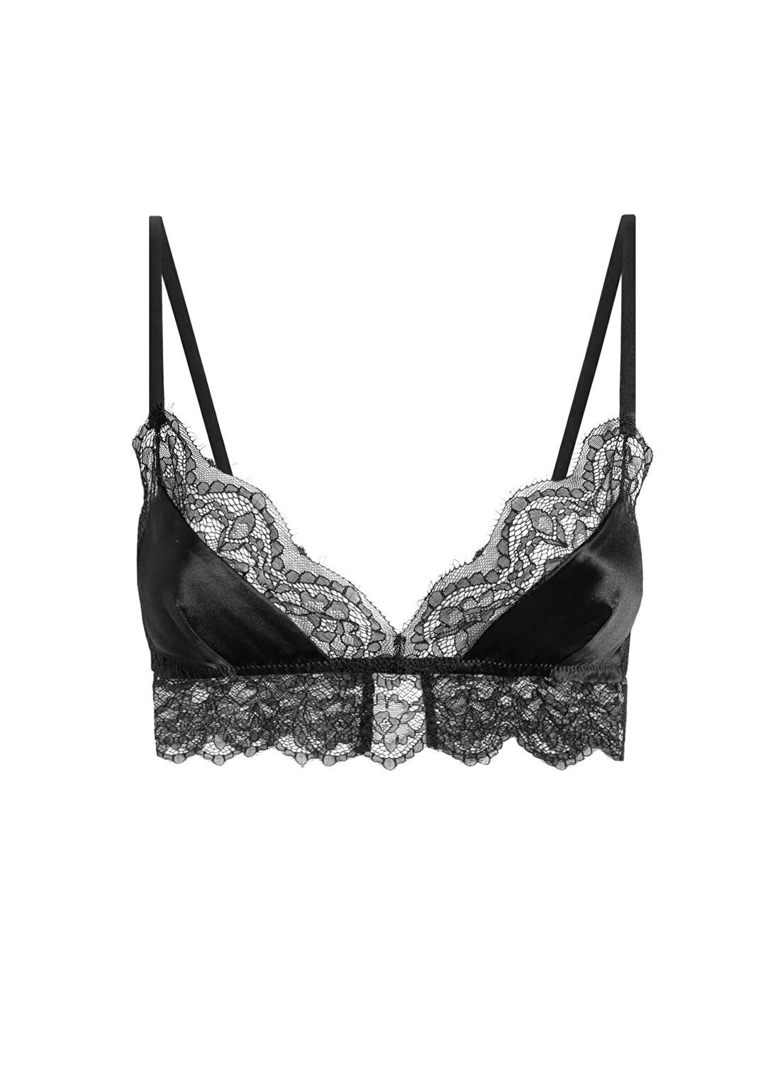 Dolce&Gabbana Siyah Dantel Detaylı Sütyen