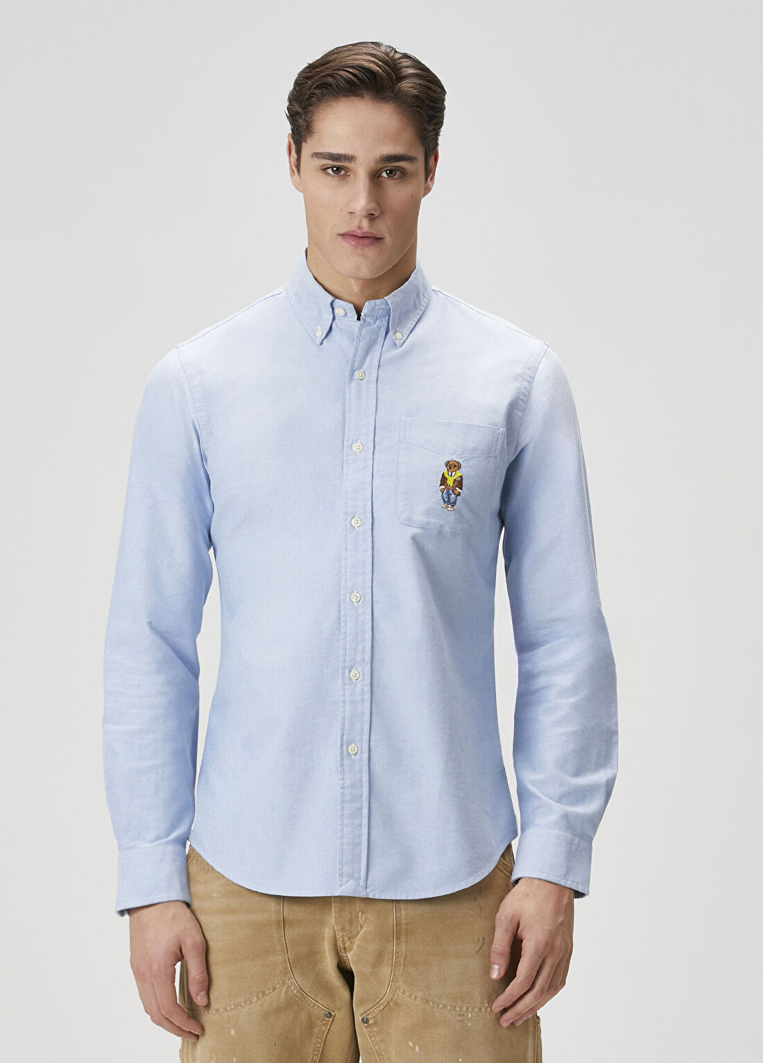 Polo Ralph Lauren Mavi Classic Oxford Gömlek