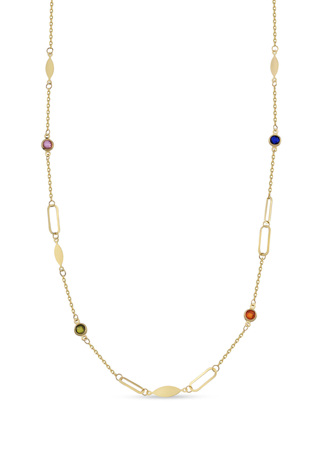 Orena Jewelry Siena 14 Ayar Altın Kadın Kolye