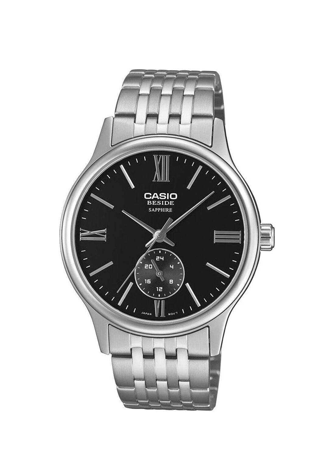 Casio BMS-100D-1AVDF Beside Gri Çelik Erkek Kol Saati