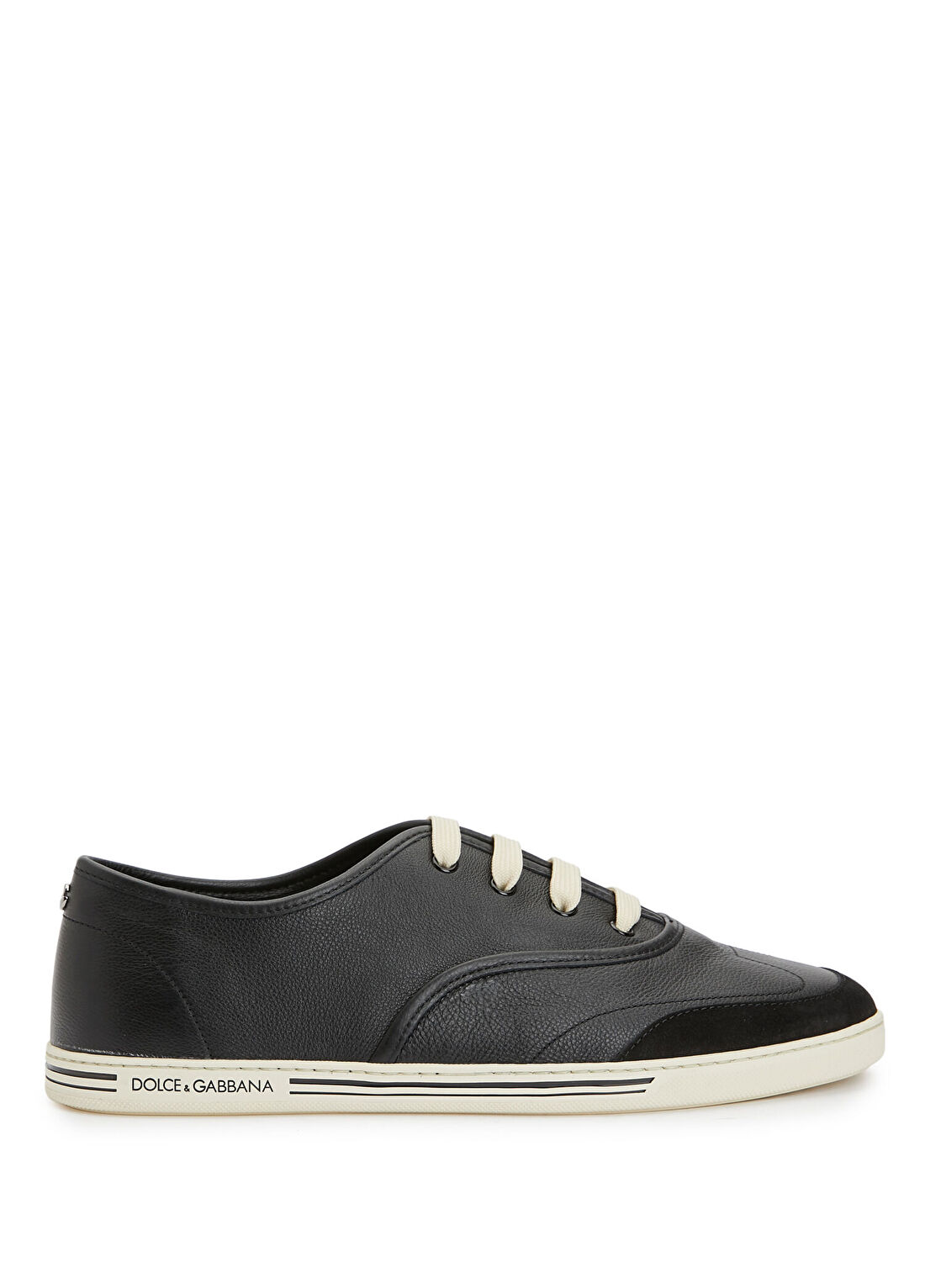 Dolce&Gabbana Siyah Erkek Deri Sneaker