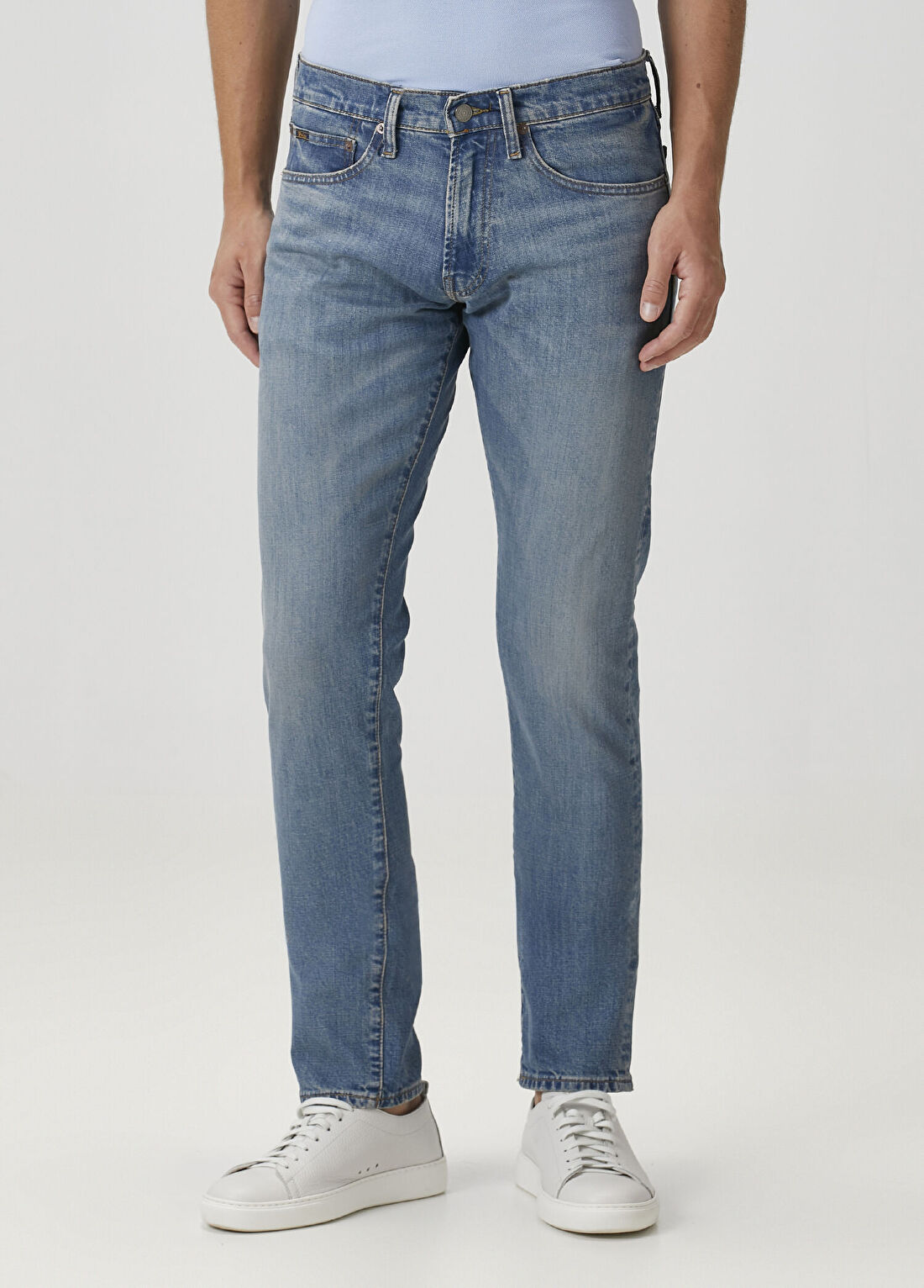 Polo Ralph Lauren Lacivert Jean Pantolon görsel 2
