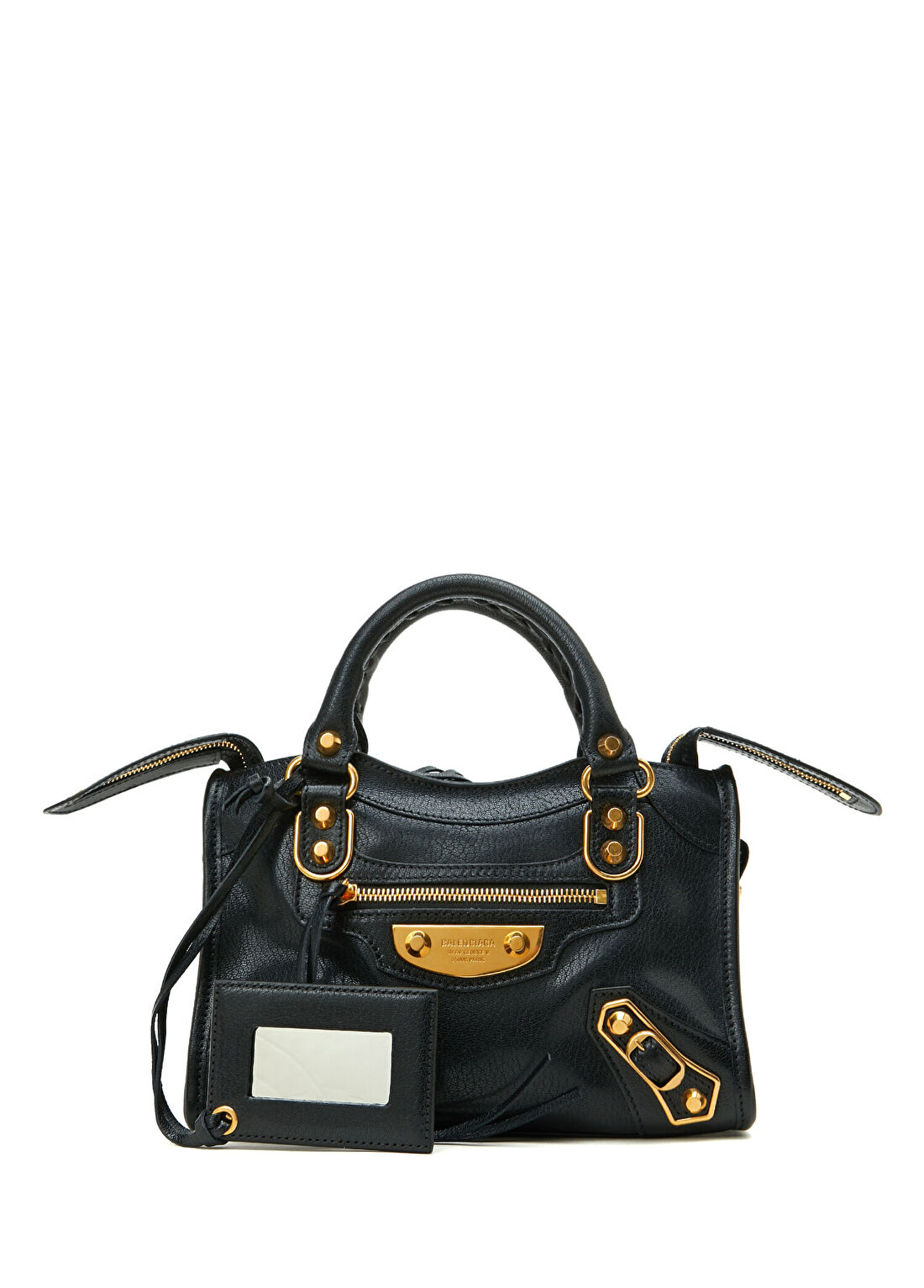 Balenciaga Le City Uptown Mini Siyah Kadın Deri El Çantası