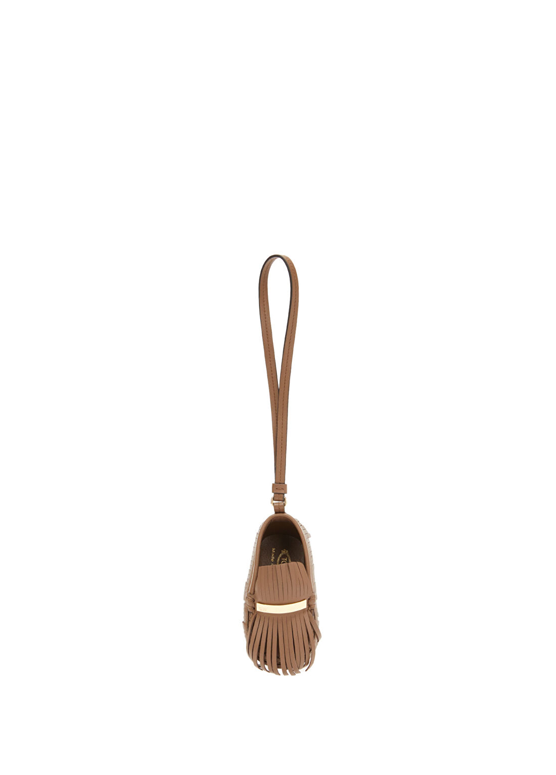 Tod's Camel Deri Çanta Aksesuarı