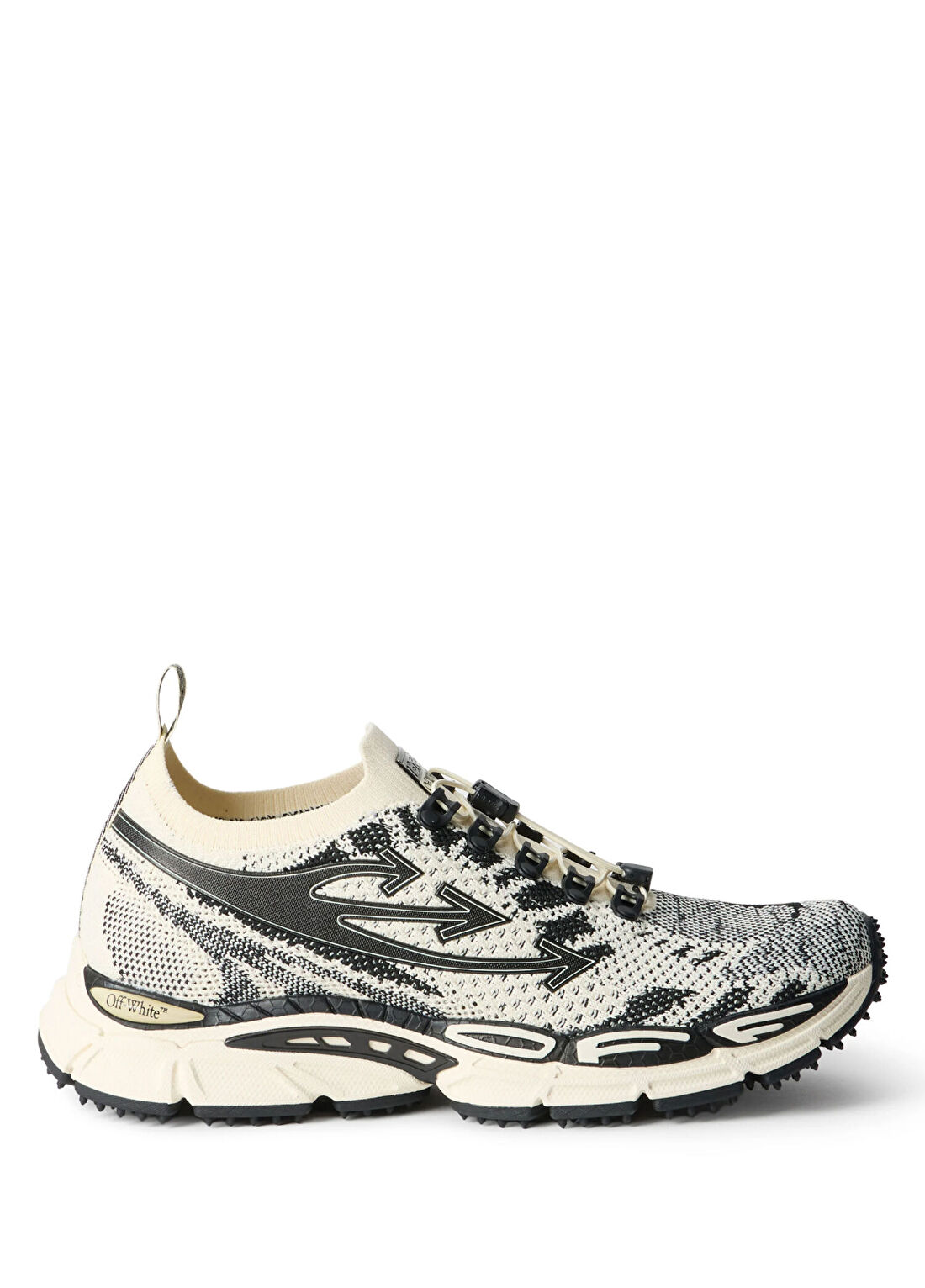 Off-White Be Right Back Krem Siyah Erkek Sneaker