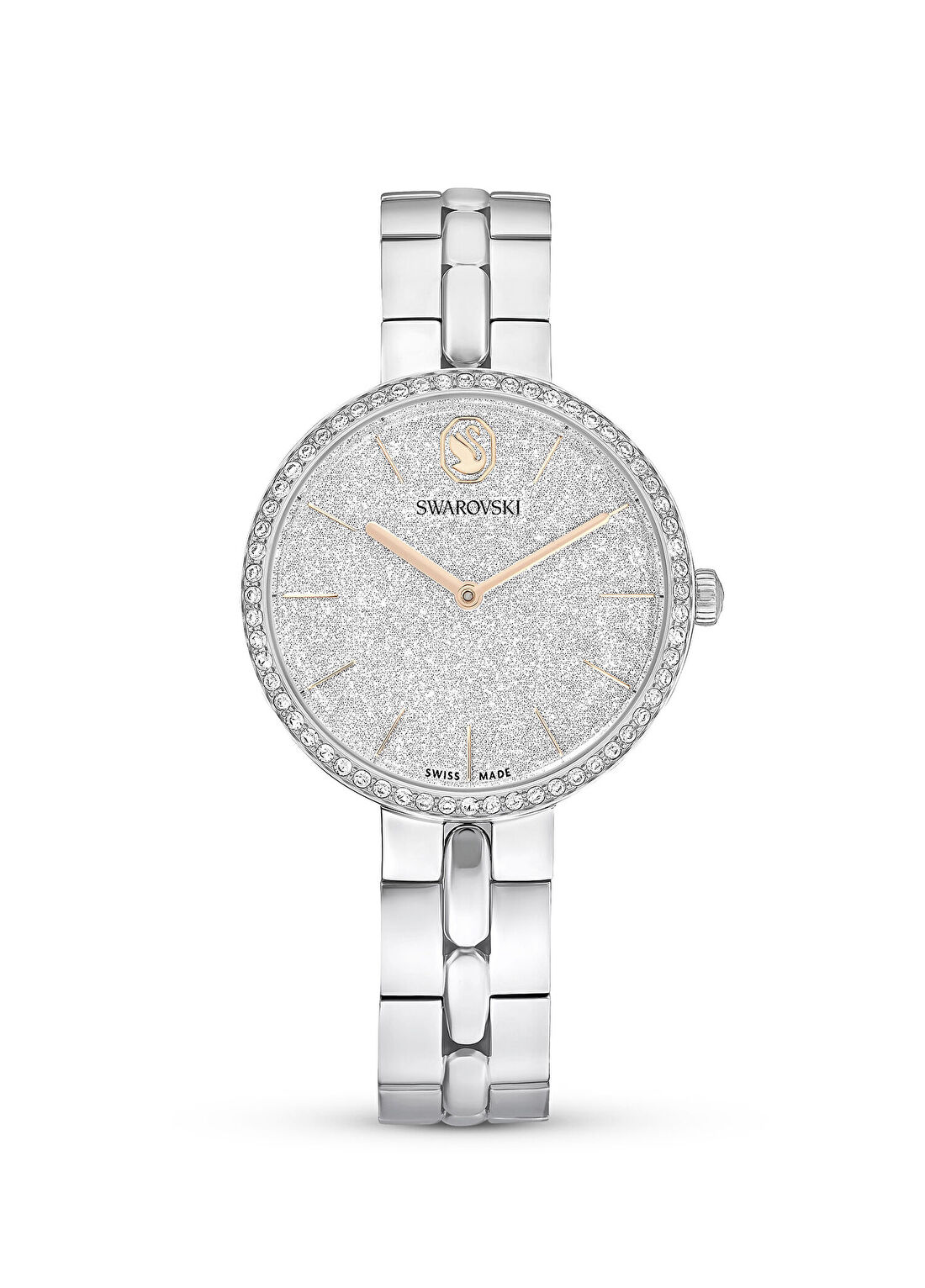 Swarovski Cosmopolitan Metalik Gri Çelik Kadın Kol Saati
