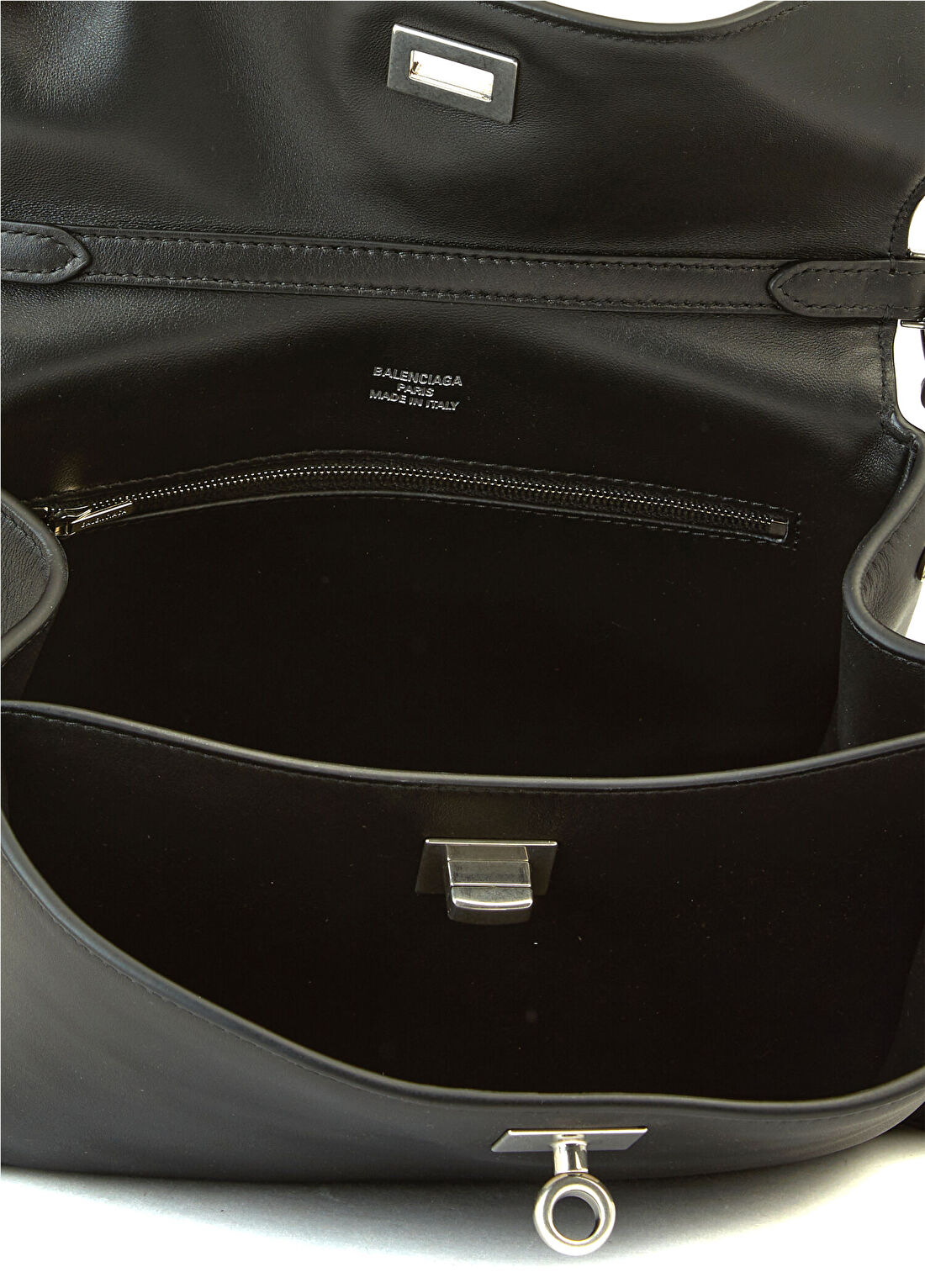 Balenciaga Rodeo Siyah Erkek Deri Çapraz Çanta görsel 4