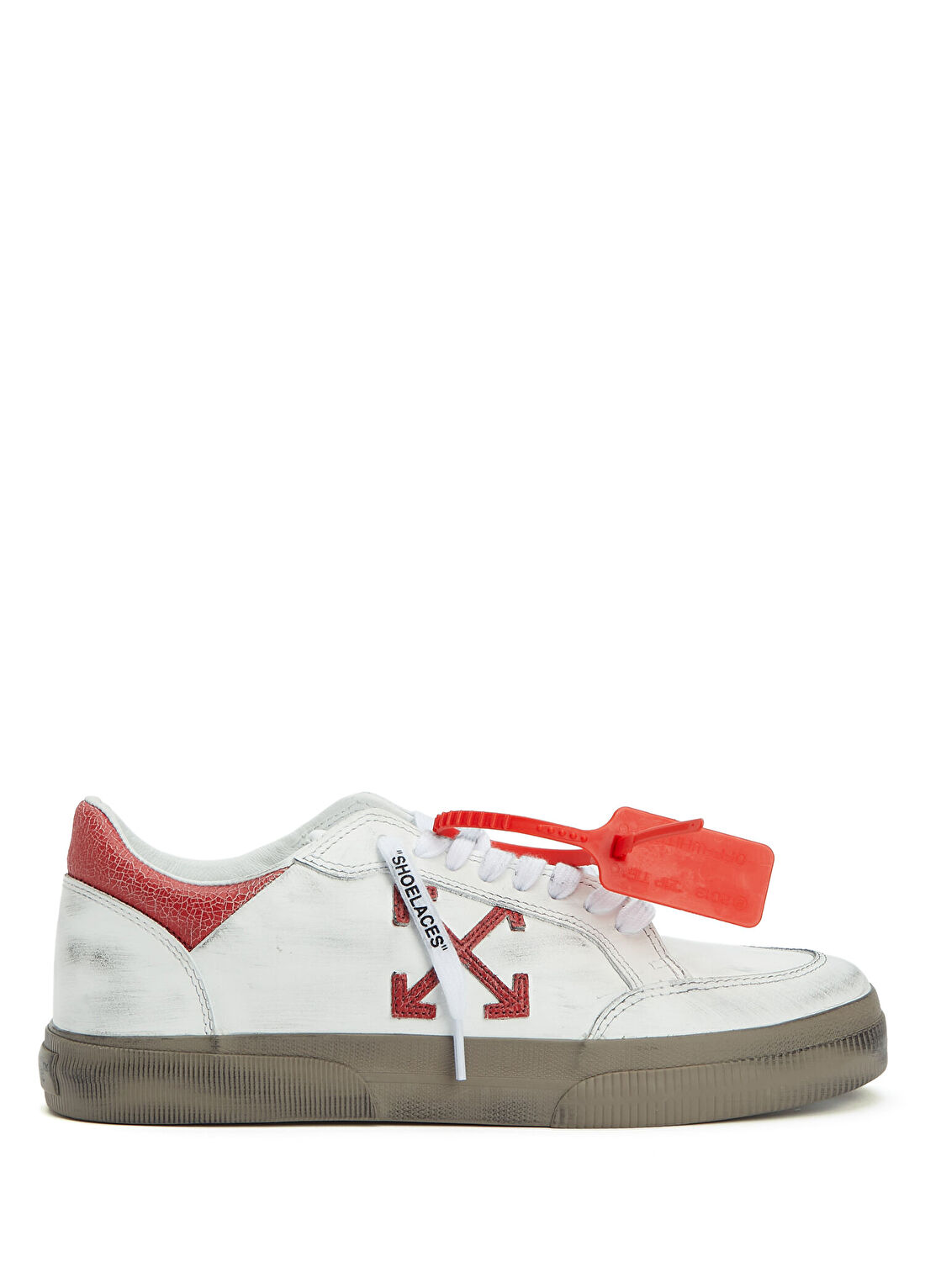 Off-White Vulc Beyaz Erkek Deri Sneaker