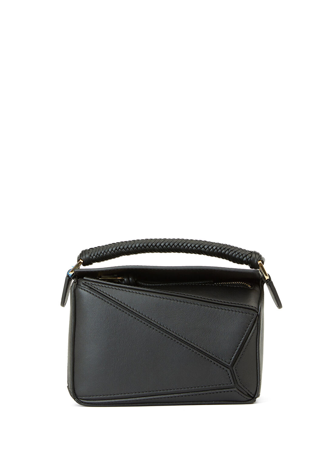 Loewe Mini Puzzle Siyah Kadın Deri Çanta