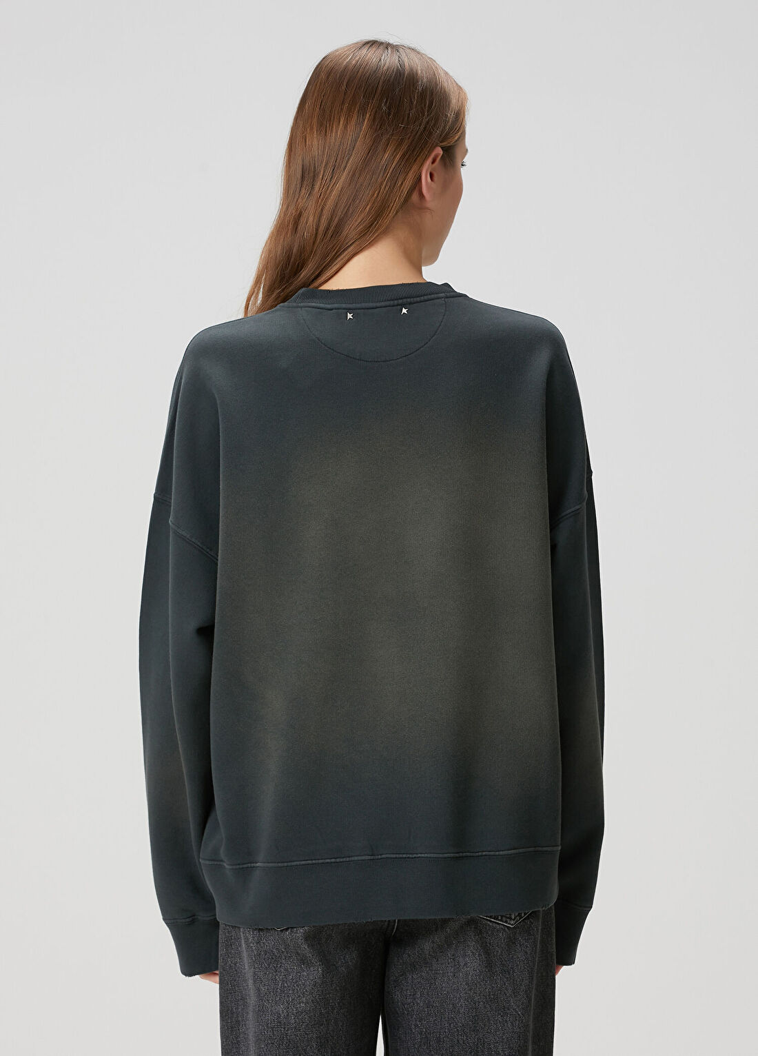 Golden Goose Antrasit Sweatshirt görsel 4