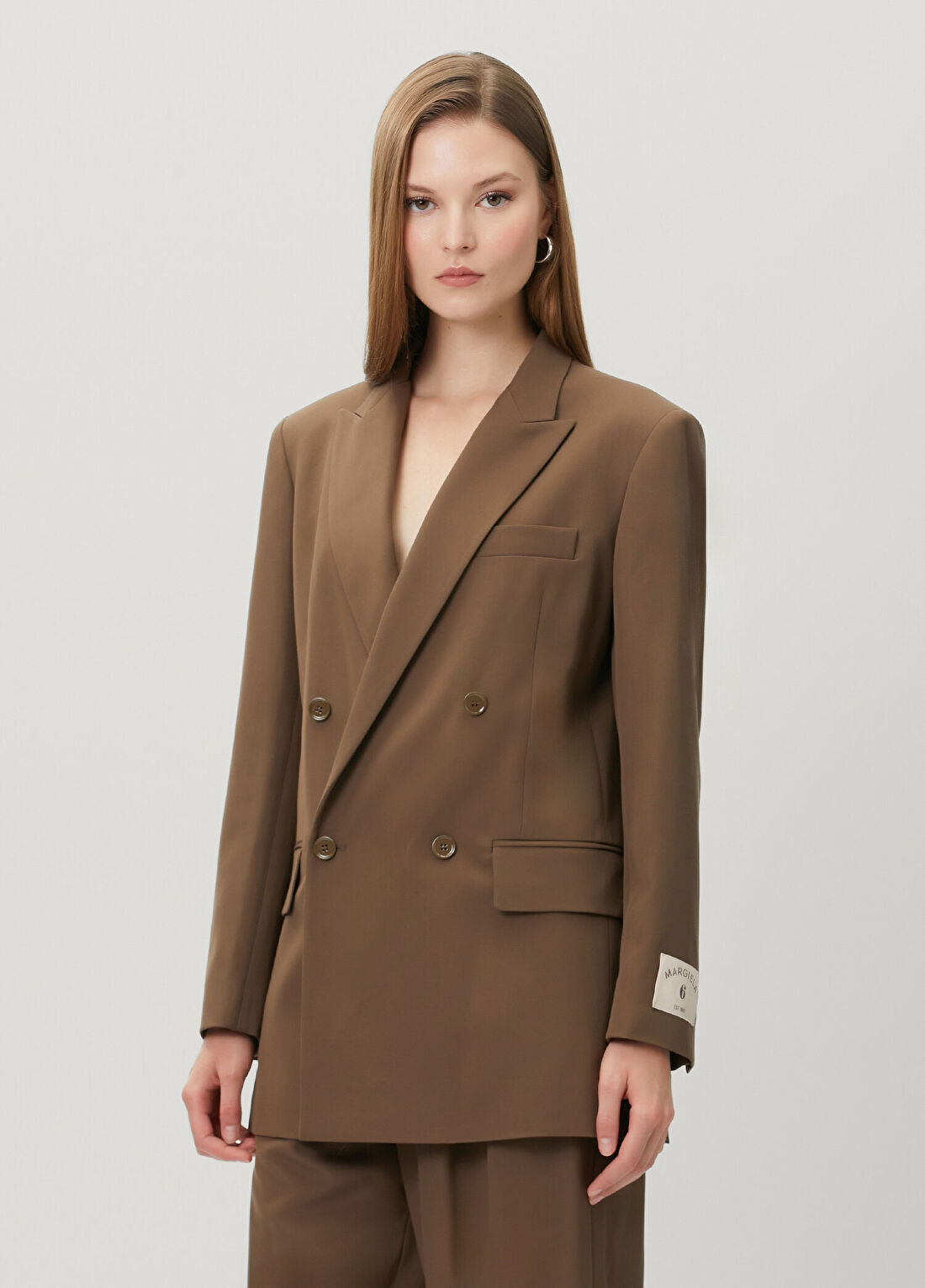 MM6 Maison Margiela Camel Ceket görsel 3