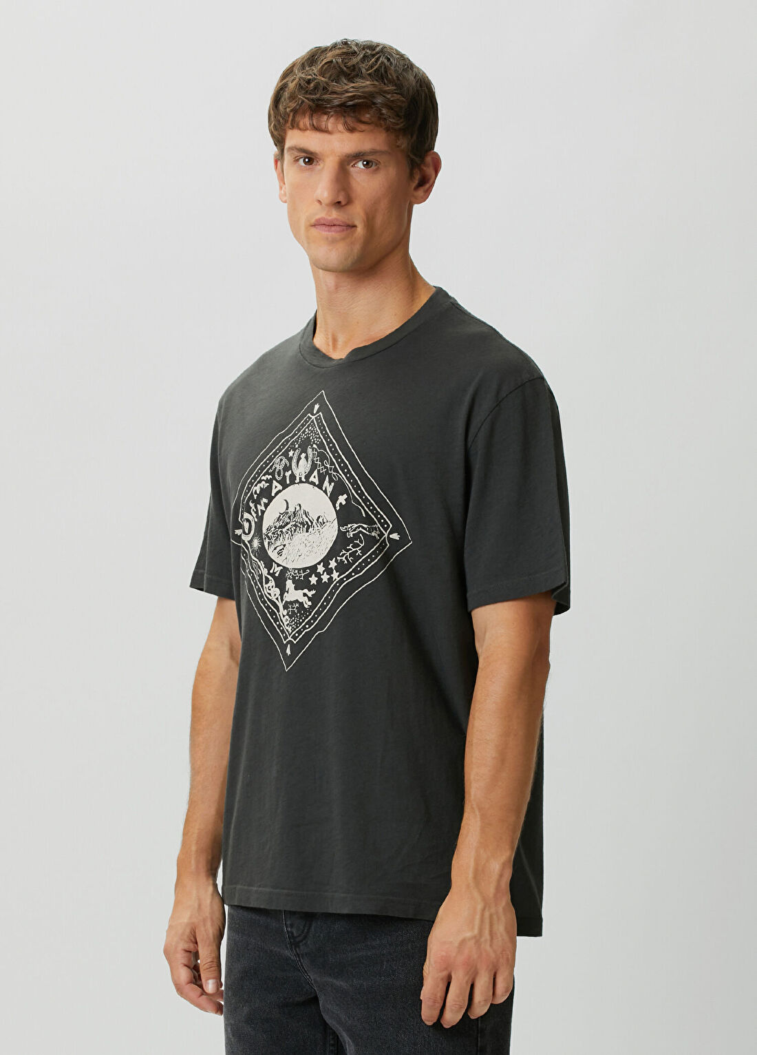 Marant Rodeo Antrasit T-shirt görsel 3