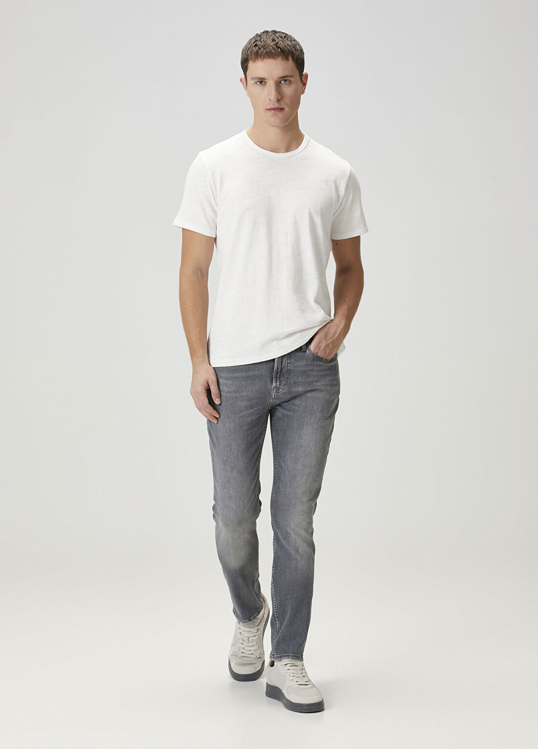 Rag&Bone Beyaz Basic T-shirt görsel 2