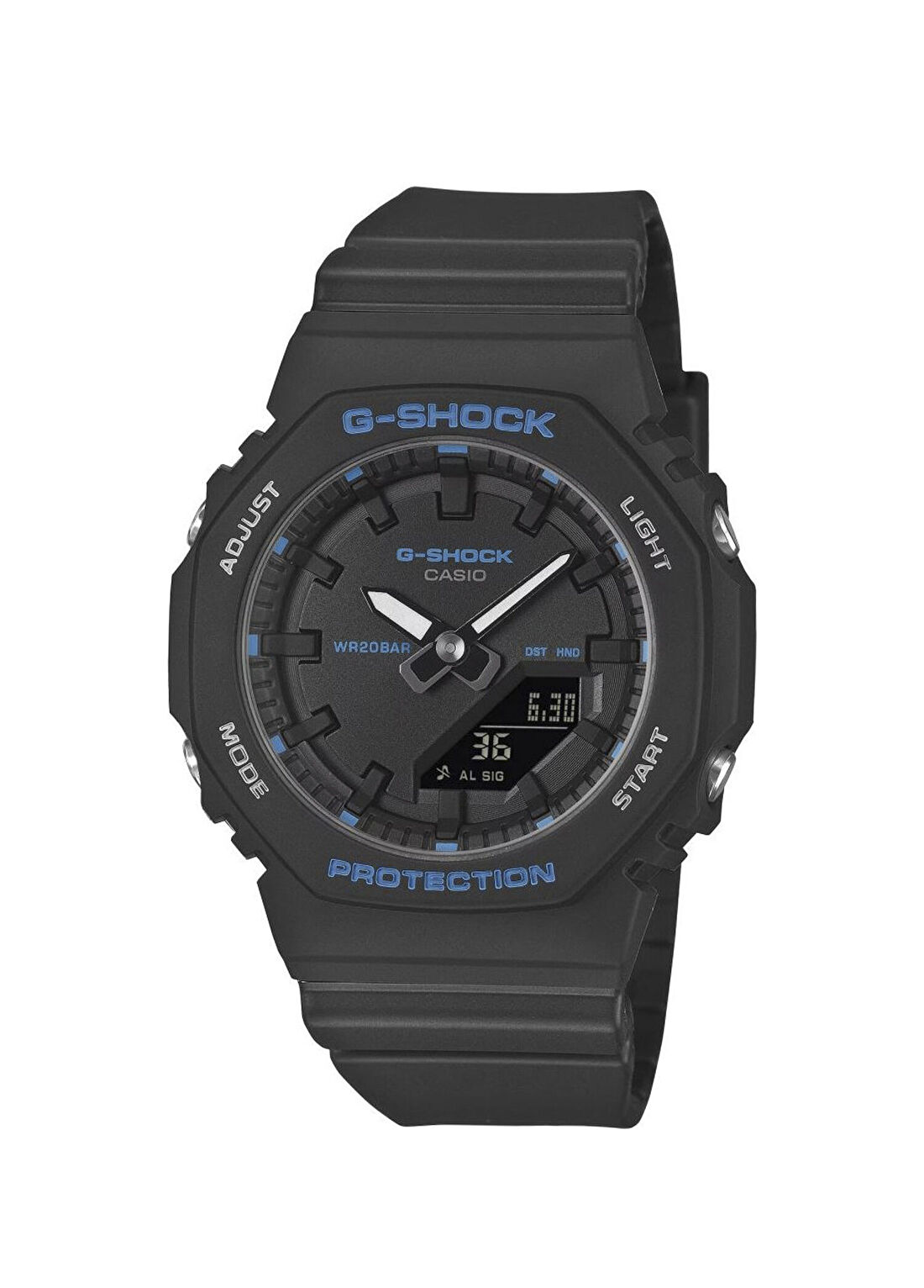 Casio GMA-P2100BA-1ADR G-Shock Siyah Kadın Kol Saati