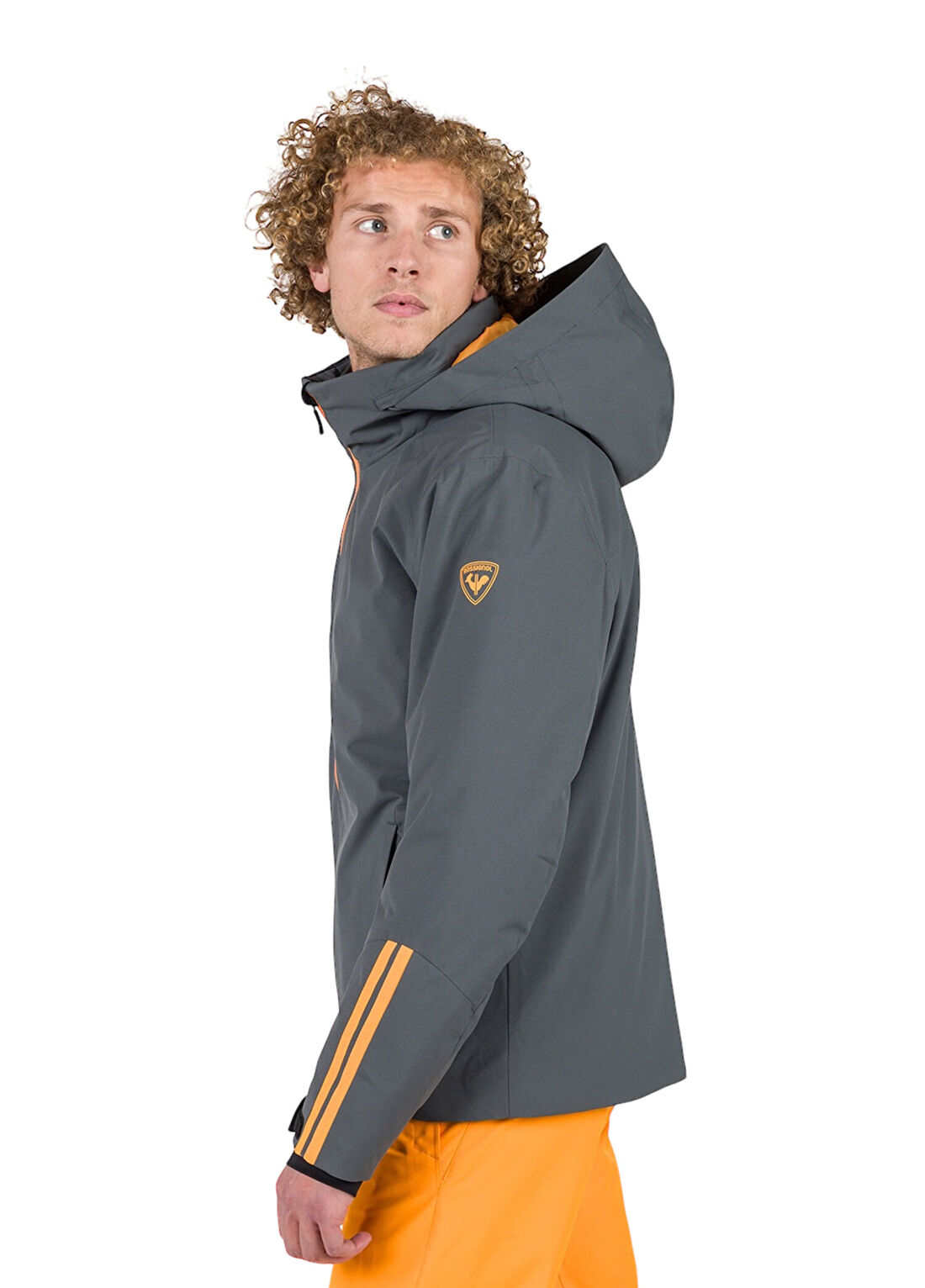 Rossignol Strawpile Gri Erkek Kayak Snowboard Montu görsel 3
