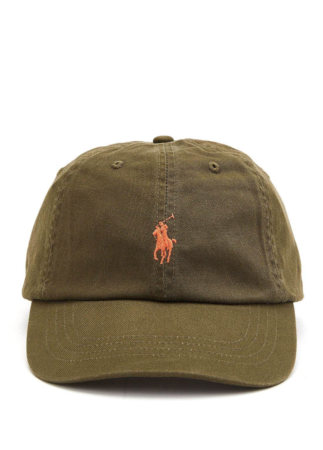 Polo Ralph Lauren Haki Logo Nakışlı Erkek Şapka