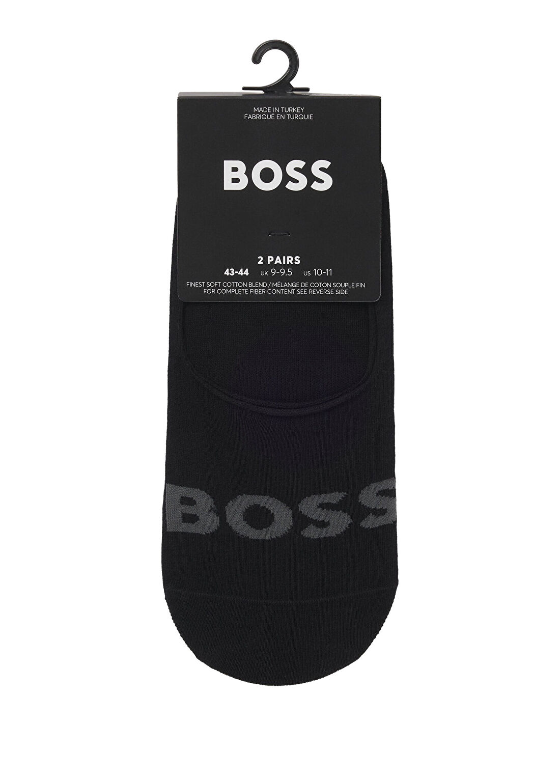 Boss Siyah Erkek Çorap görsel 2
