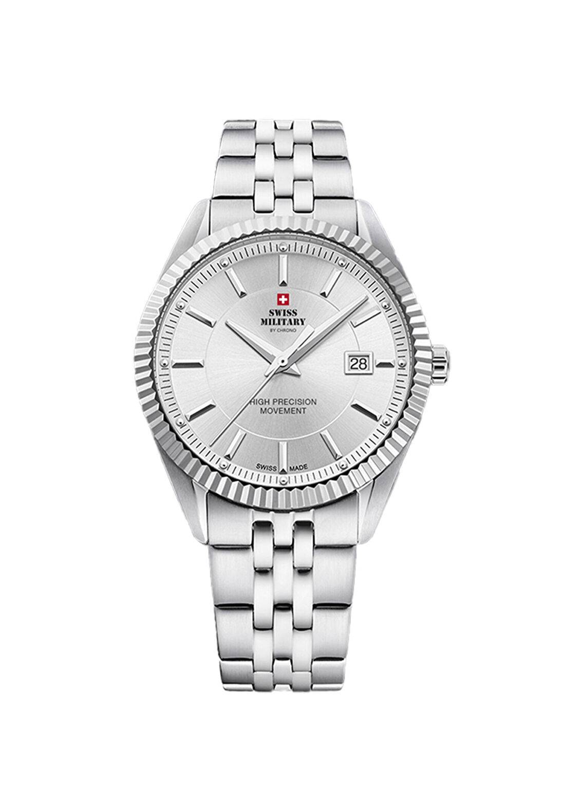 Swiss Military By Chrono SM34065.02 Gümüş Çelik Erkek Kol Saati
