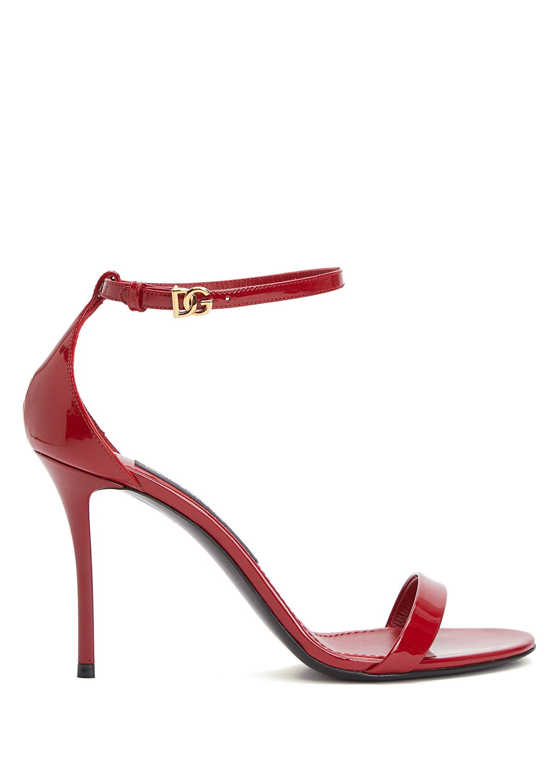 Dolce&Gabbana Kırmızı Kadın Deri Sandalet
