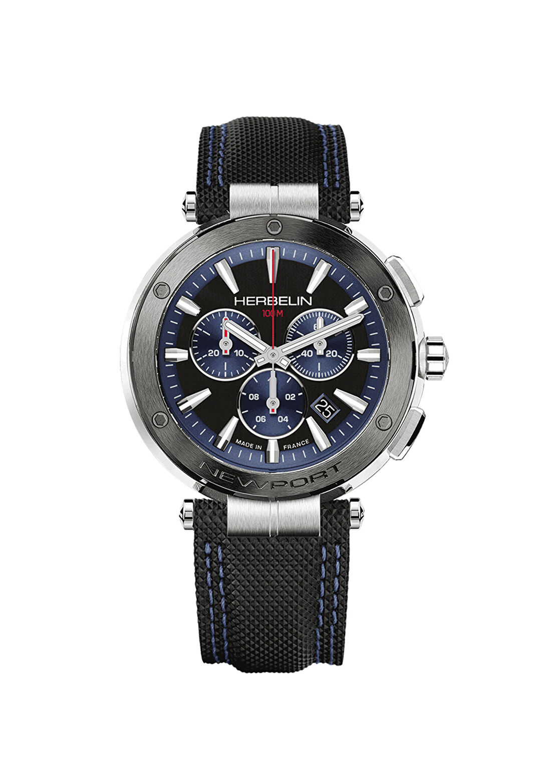 Herbelin Newport Chrono 37688AG65 Çelik Erkek Kol Saati